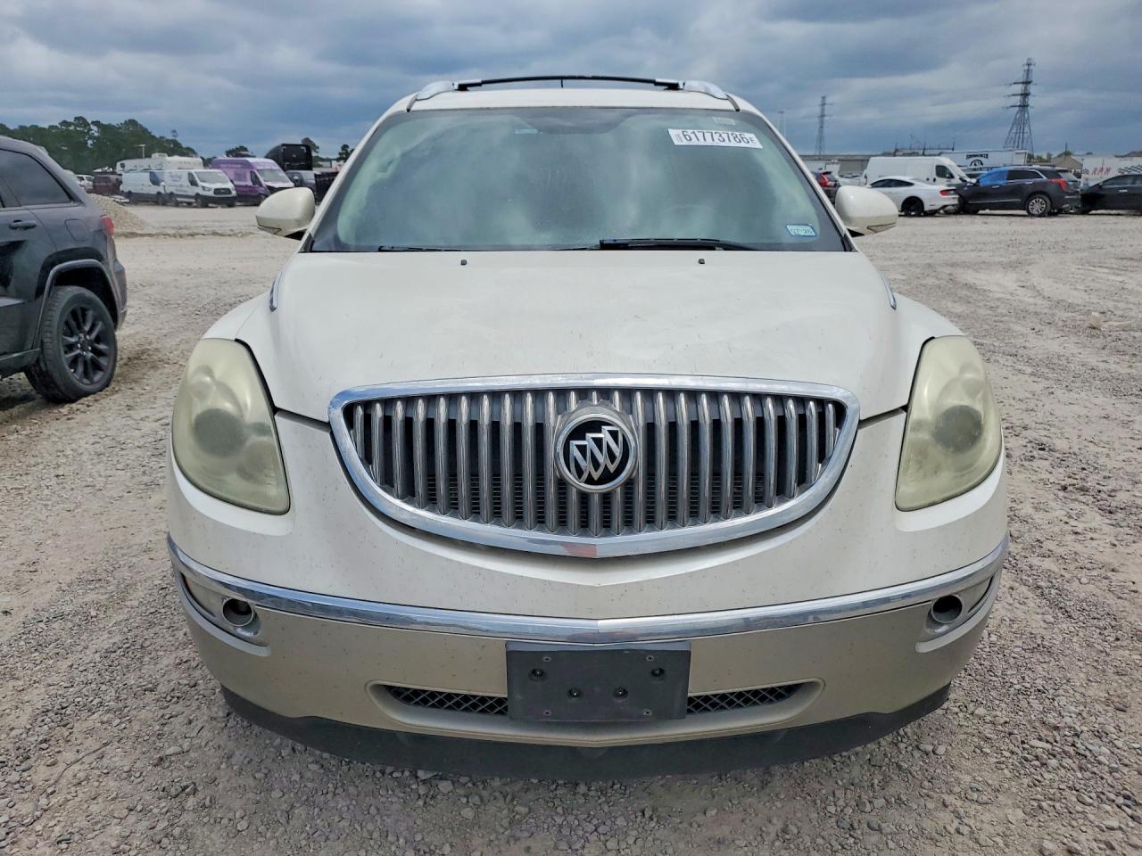 2011 Buick Enclave Cxl White vin: 5GAKRCED7BJ355872