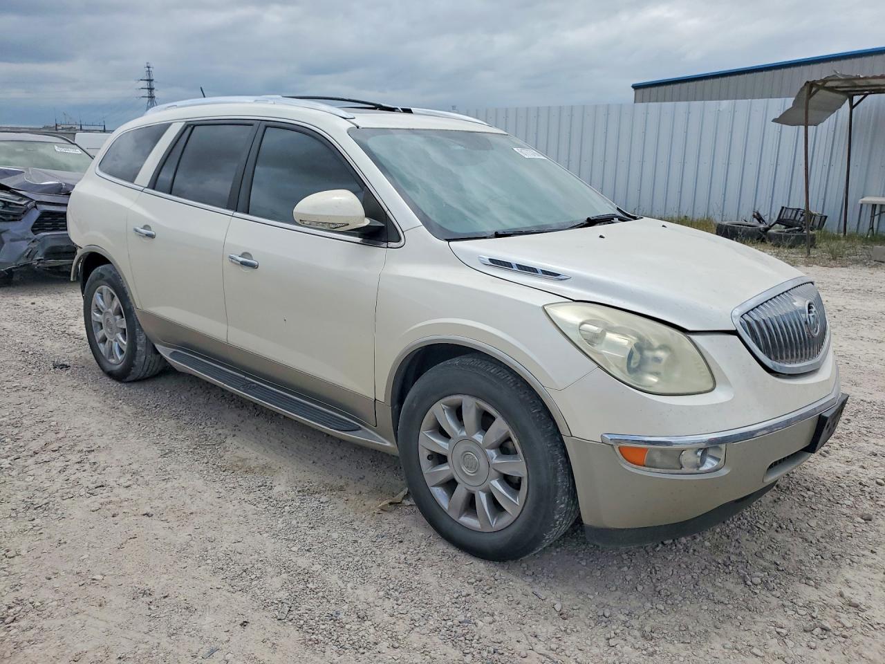 2011 Buick Enclave Cxl White vin: 5GAKRCED7BJ355872