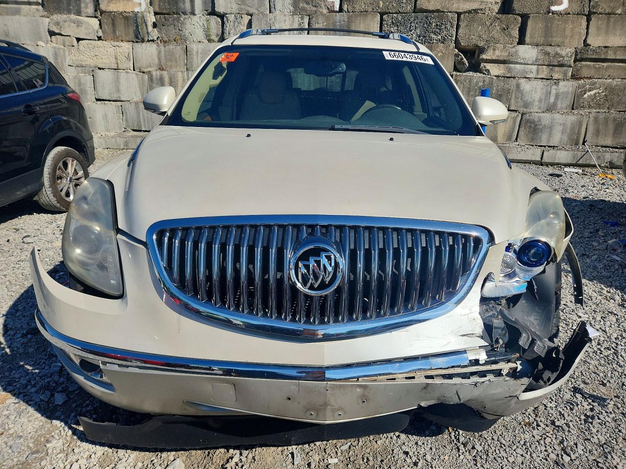 2011 Buick Enclave Cxl Белый vin: 5GAKRCED7BJ371599