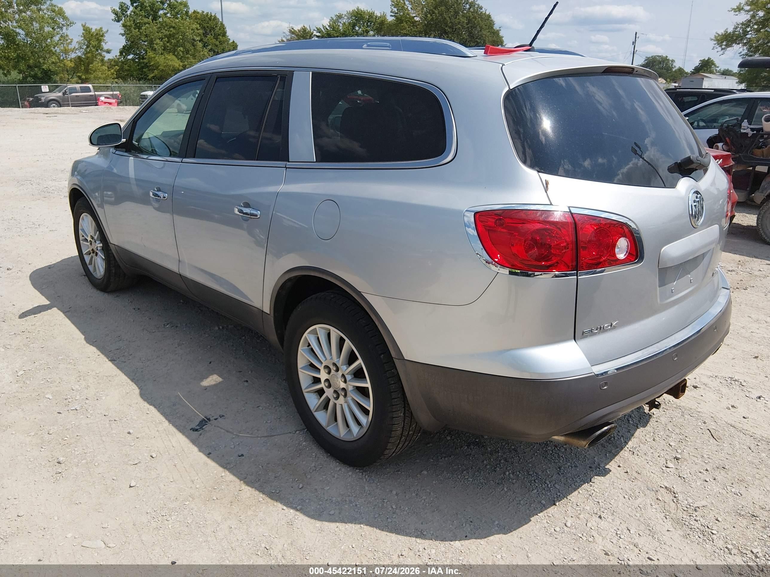 2012 Buick Enclave Leather Silver vin: 5GAKRCED7CJ118039