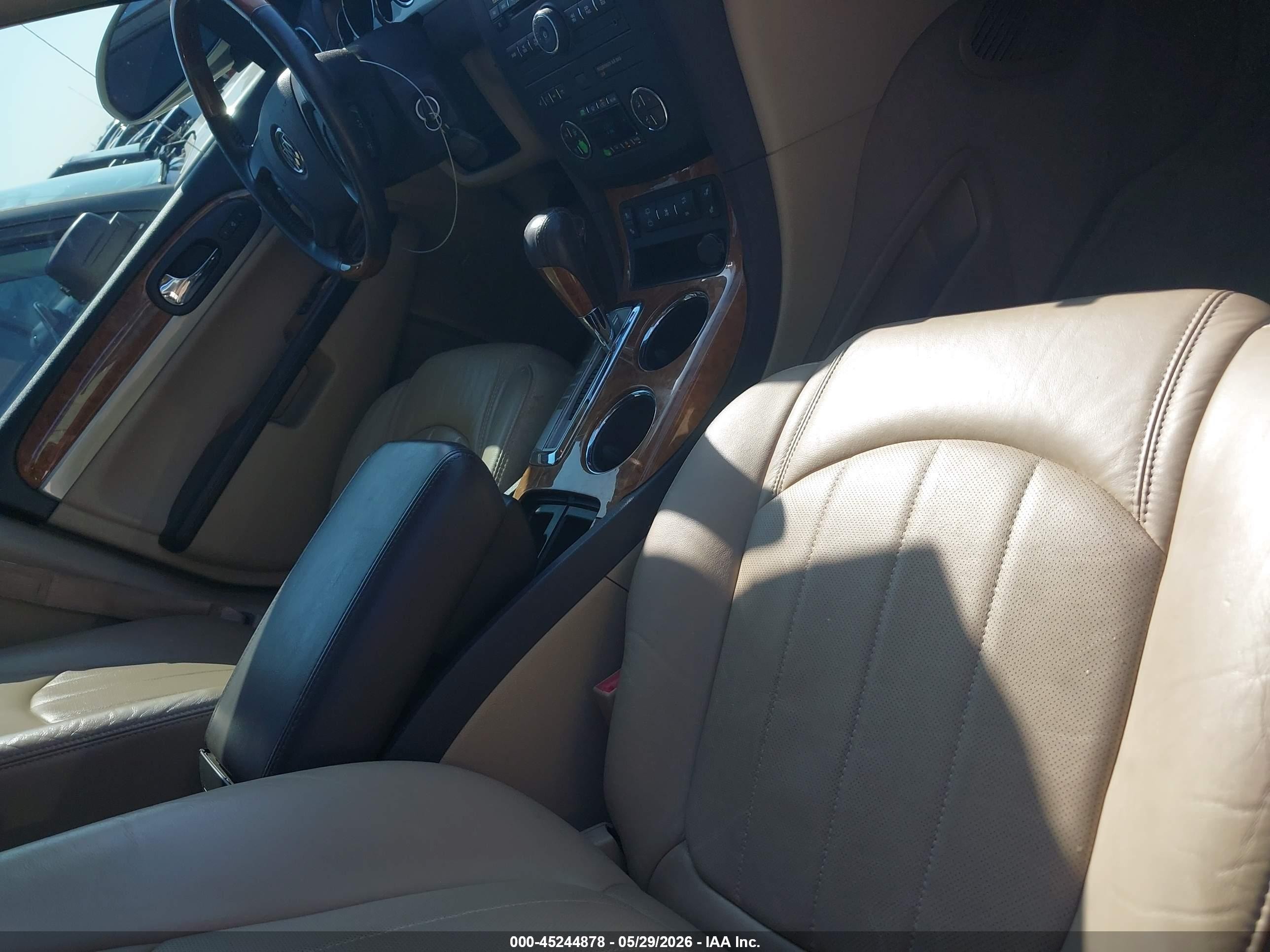 2012 Buick Enclave Leather Beige vin: 5GAKRCED7CJ137903