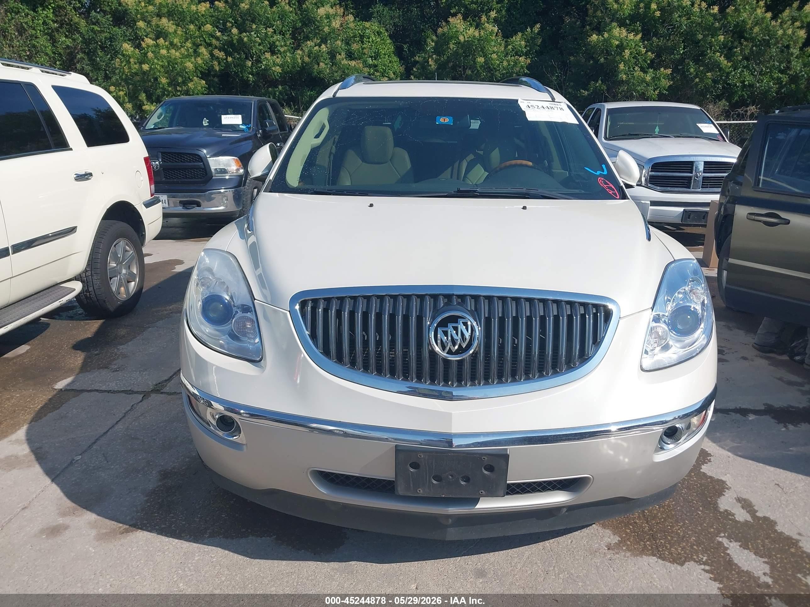 2012 Buick Enclave Leather Beige vin: 5GAKRCED7CJ137903