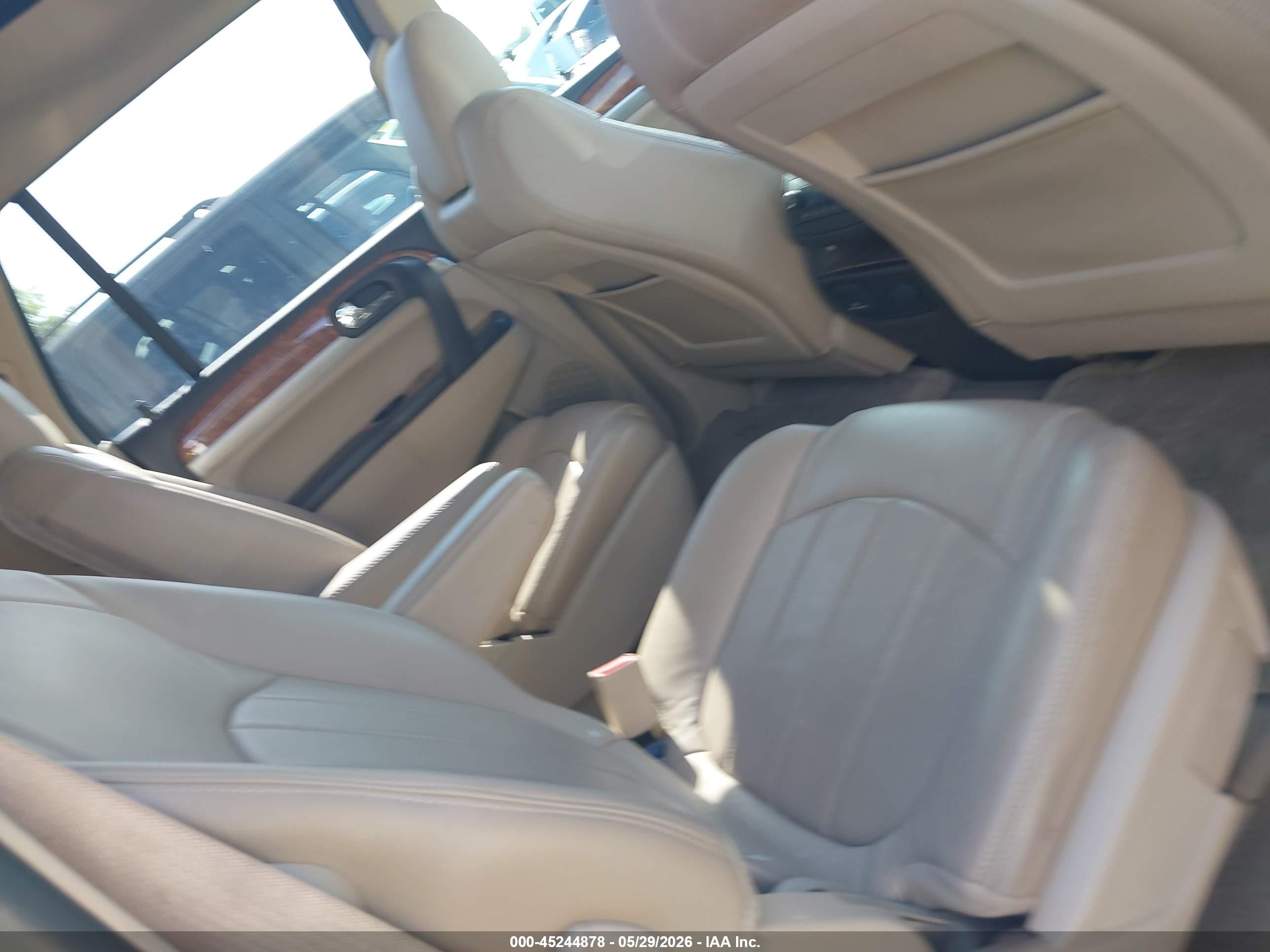 2012 Buick Enclave Leather Beige vin: 5GAKRCED7CJ137903