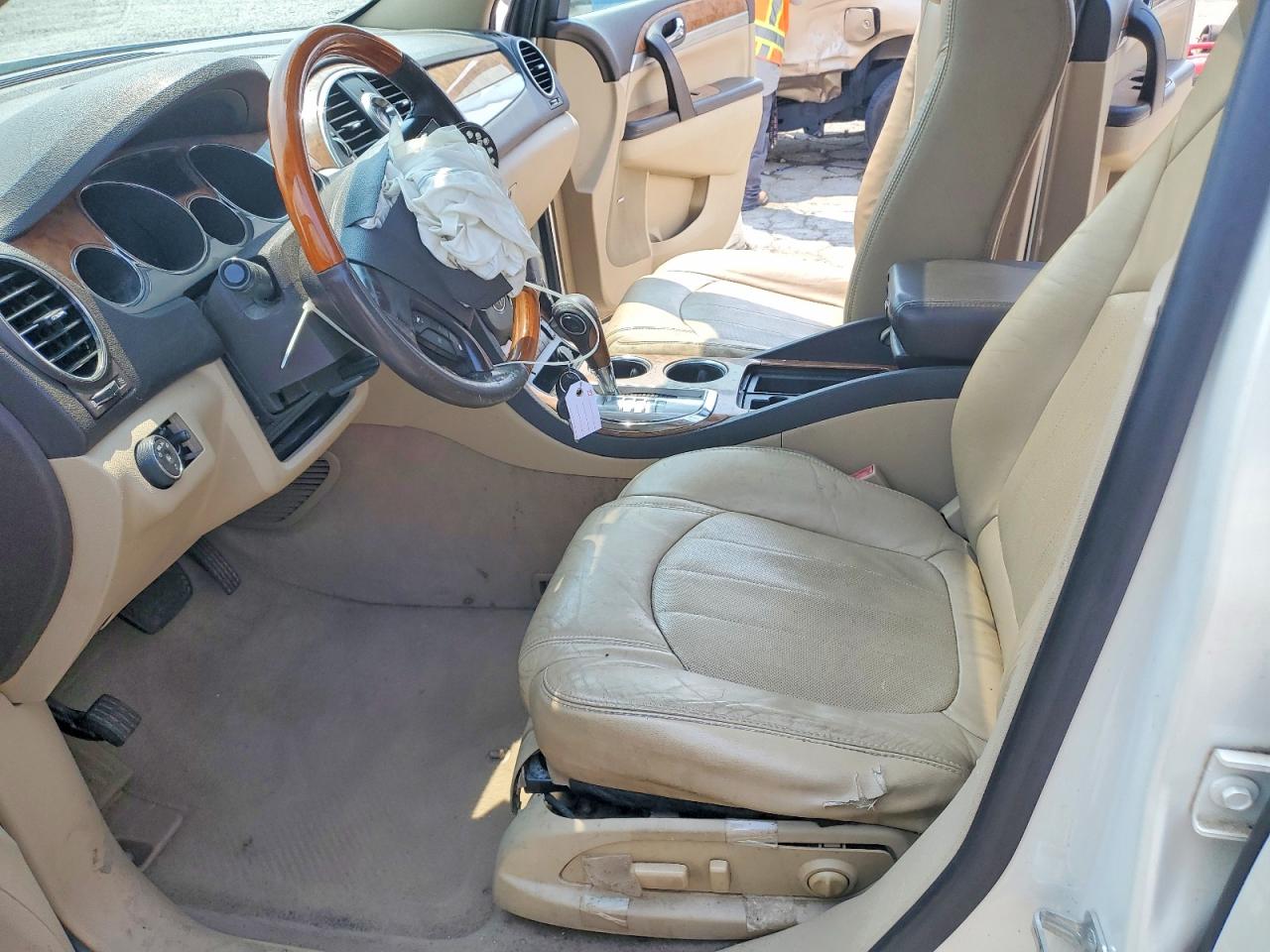 2012 Buick Enclave Белый vin: 5GAKRCED7CJ139344