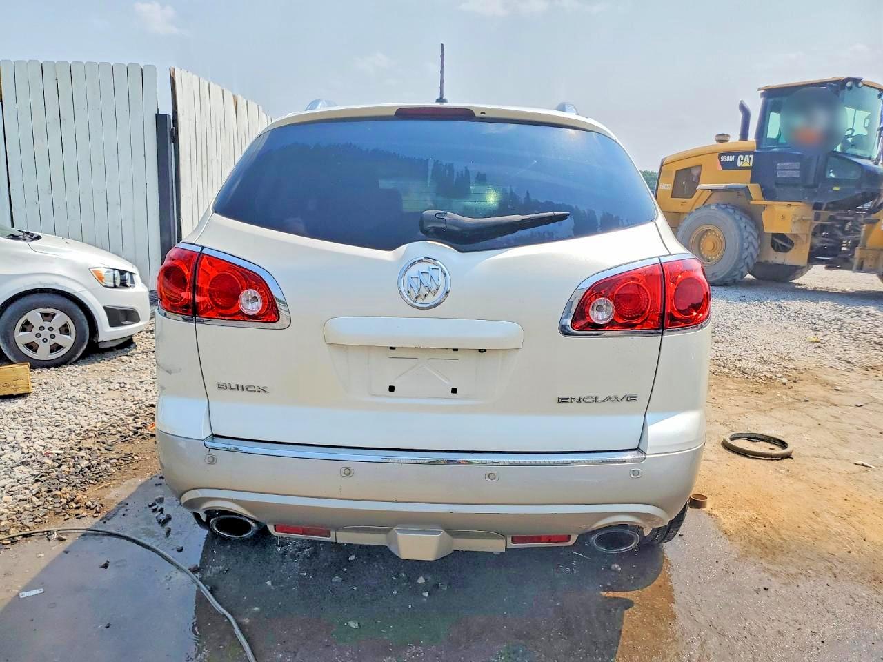 2012 Buick Enclave Белый vin: 5GAKRCED7CJ139344