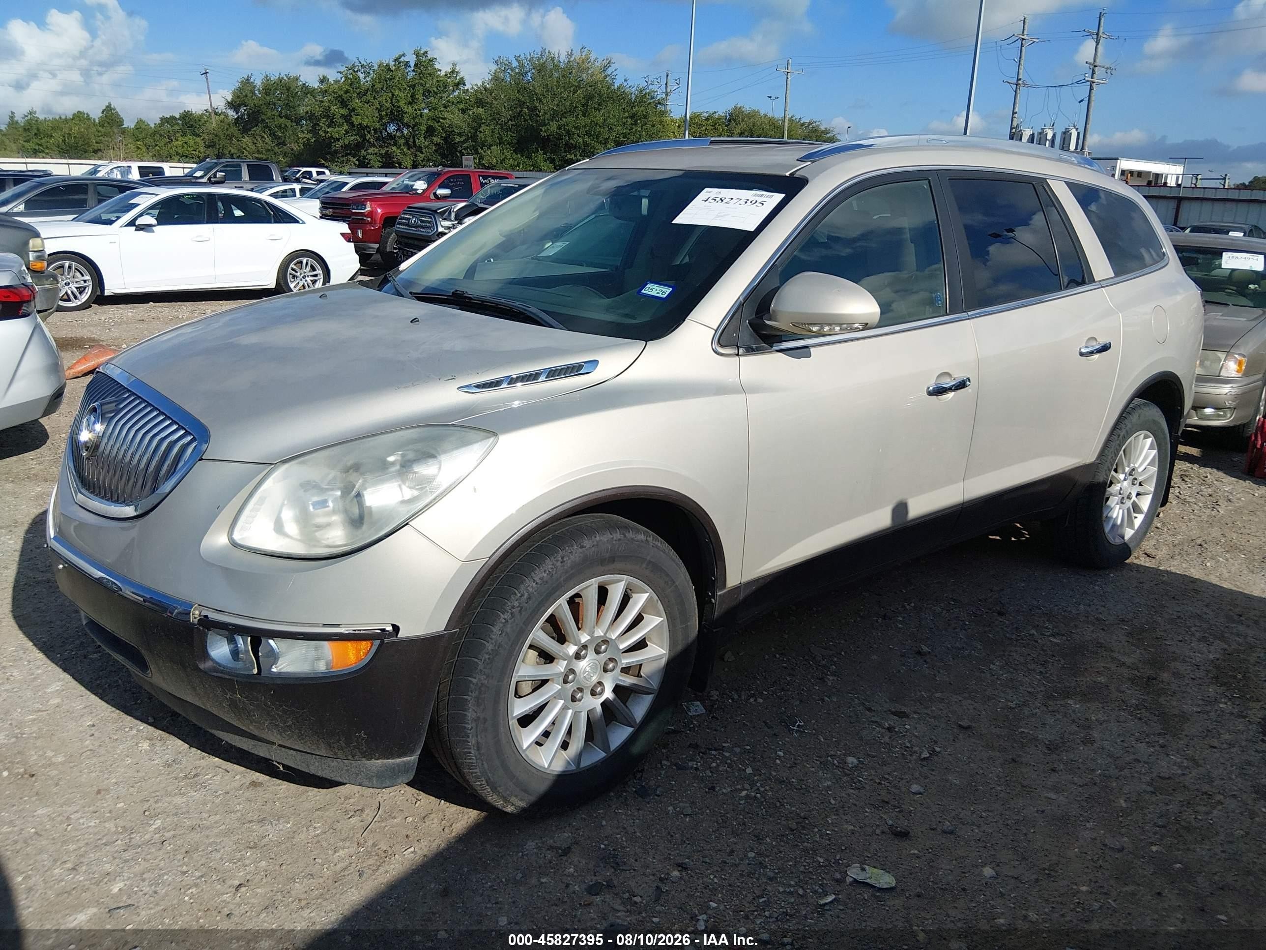 2012 Buick Enclave Leather Brown vin: 5GAKRCED7CJ284285