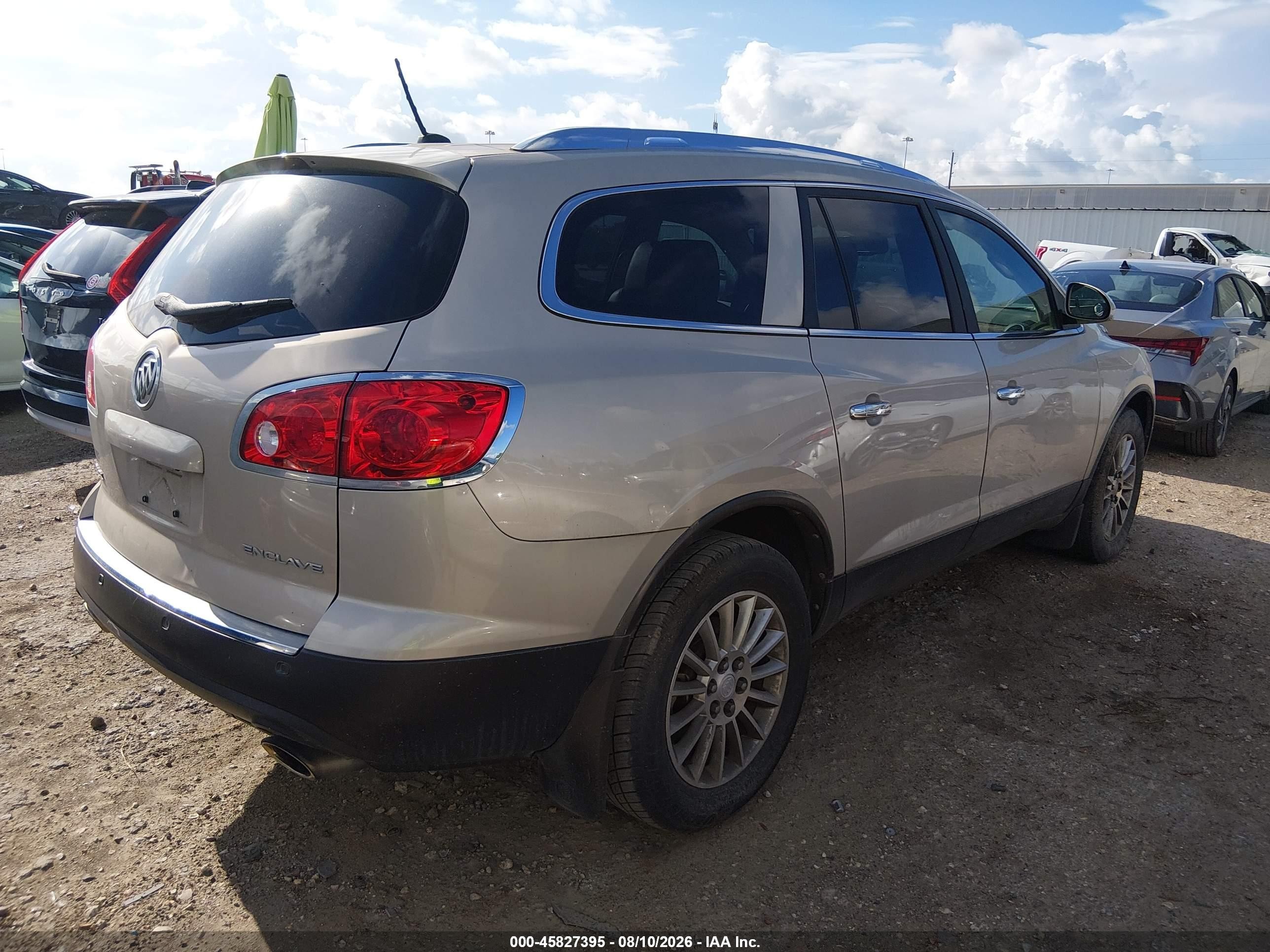 2012 Buick Enclave Leather Brown vin: 5GAKRCED7CJ284285