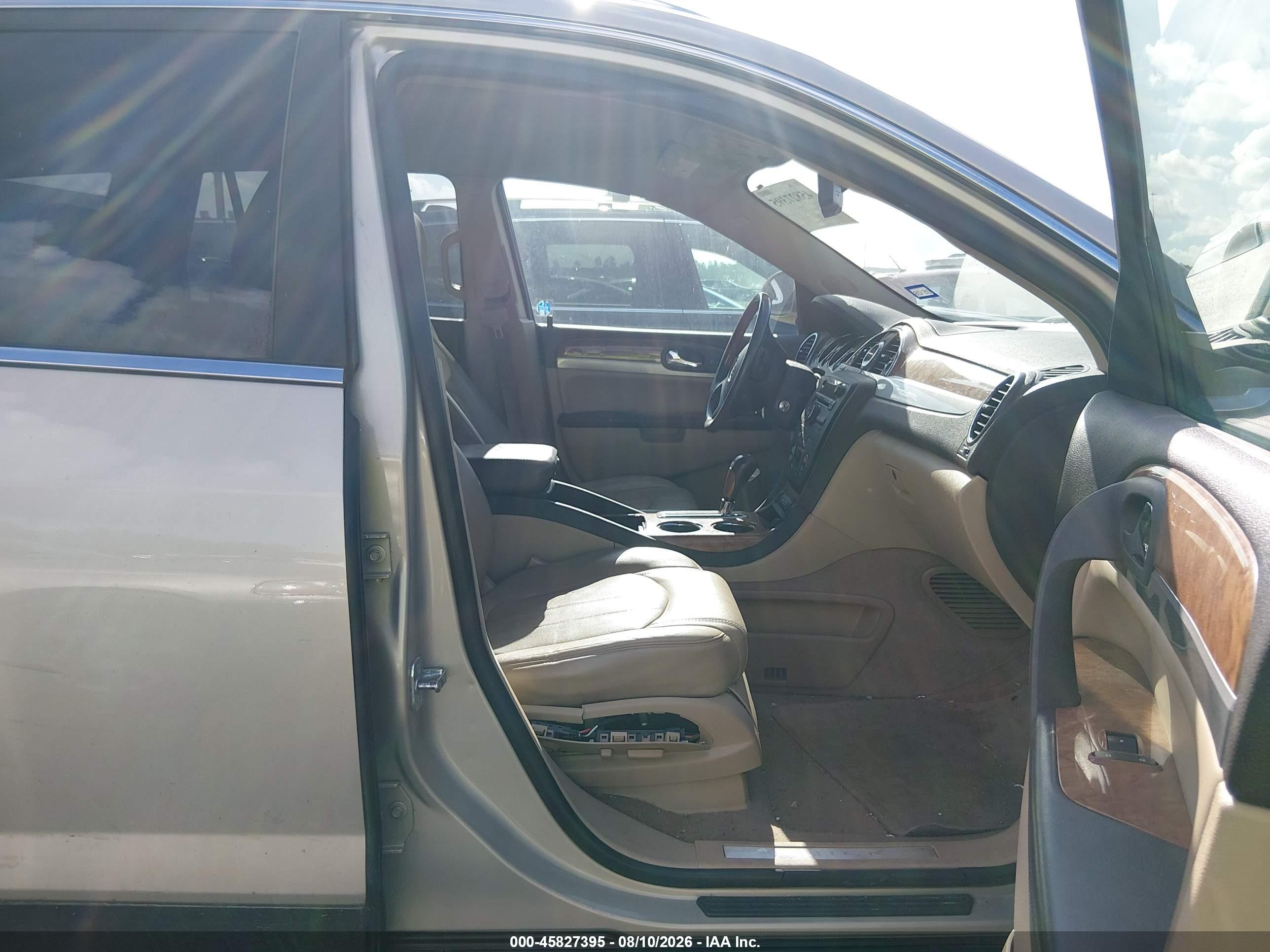 2012 Buick Enclave Leather Brown vin: 5GAKRCED7CJ284285