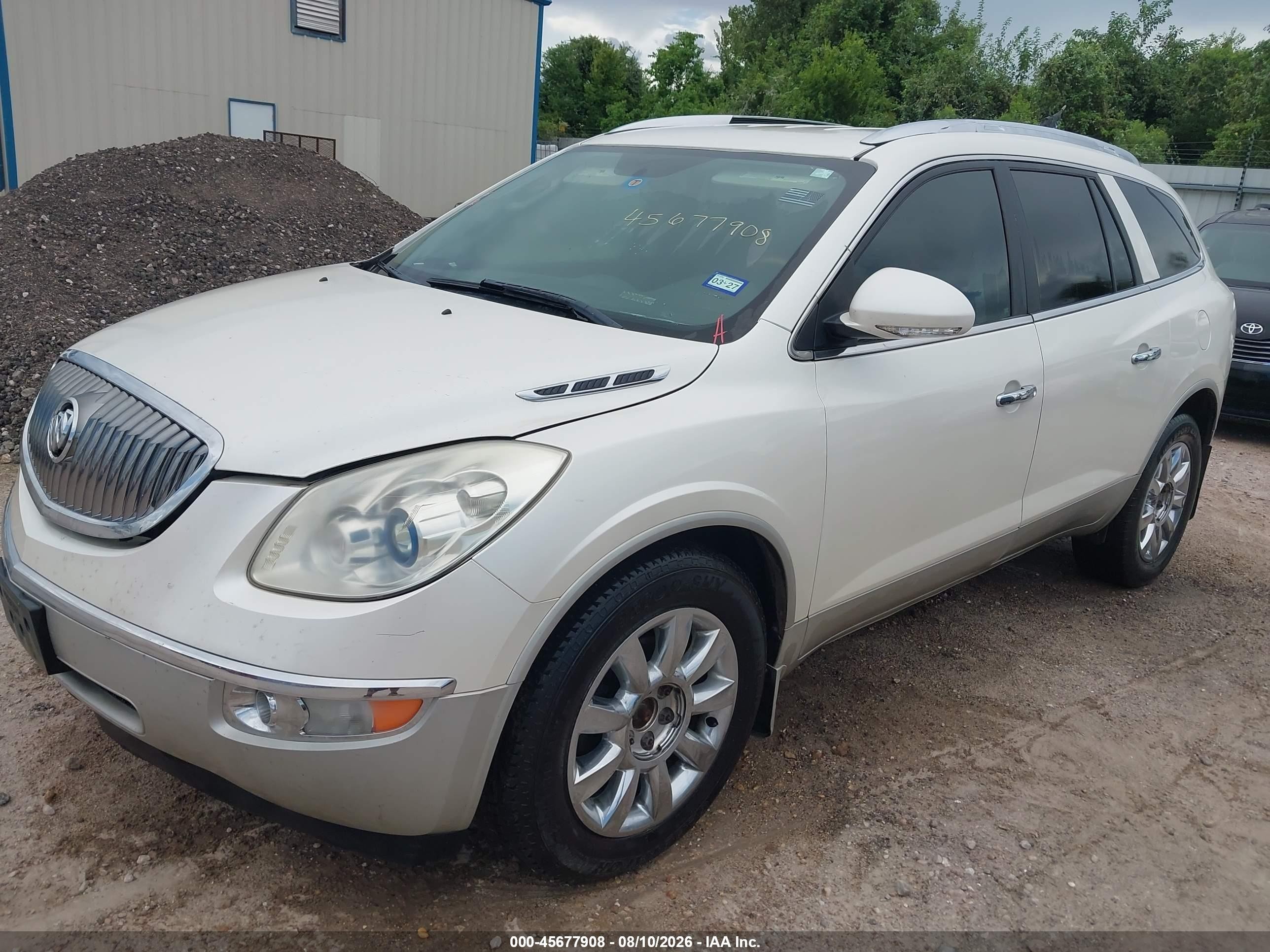 2012 Buick Enclave Leather Cream vin: 5GAKRCED7CJ333727