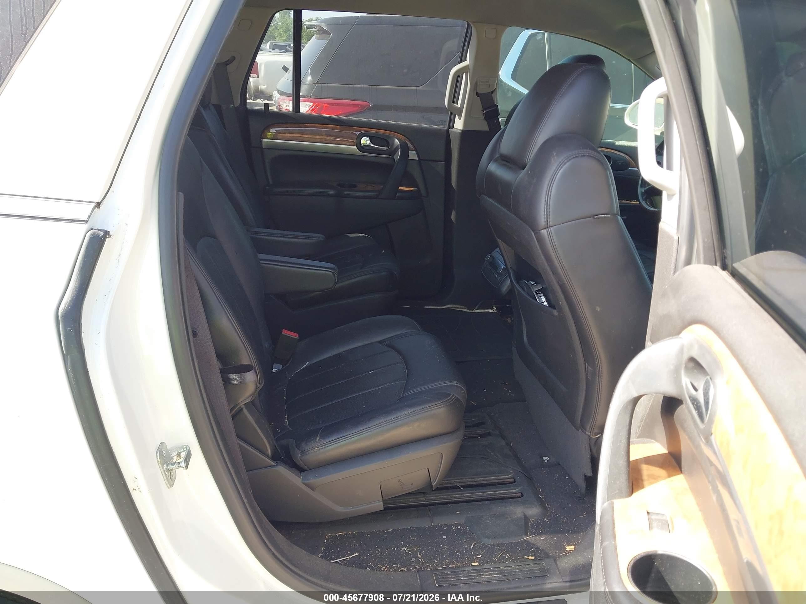 2012 Buick Enclave Leather Cream vin: 5GAKRCED7CJ333727