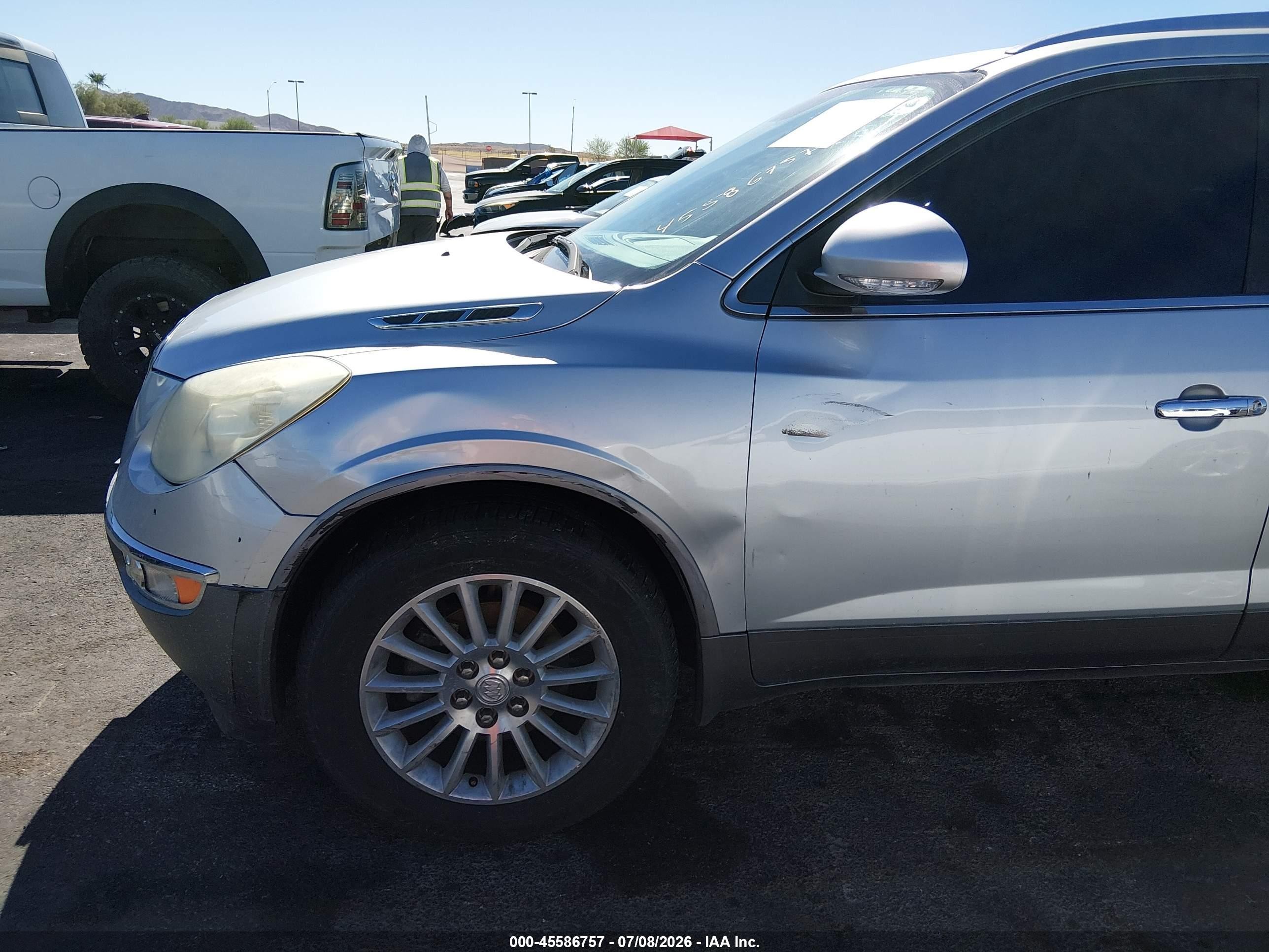 2012 Buick Enclave Leather Gray vin: 5GAKRCED7CJ348292
