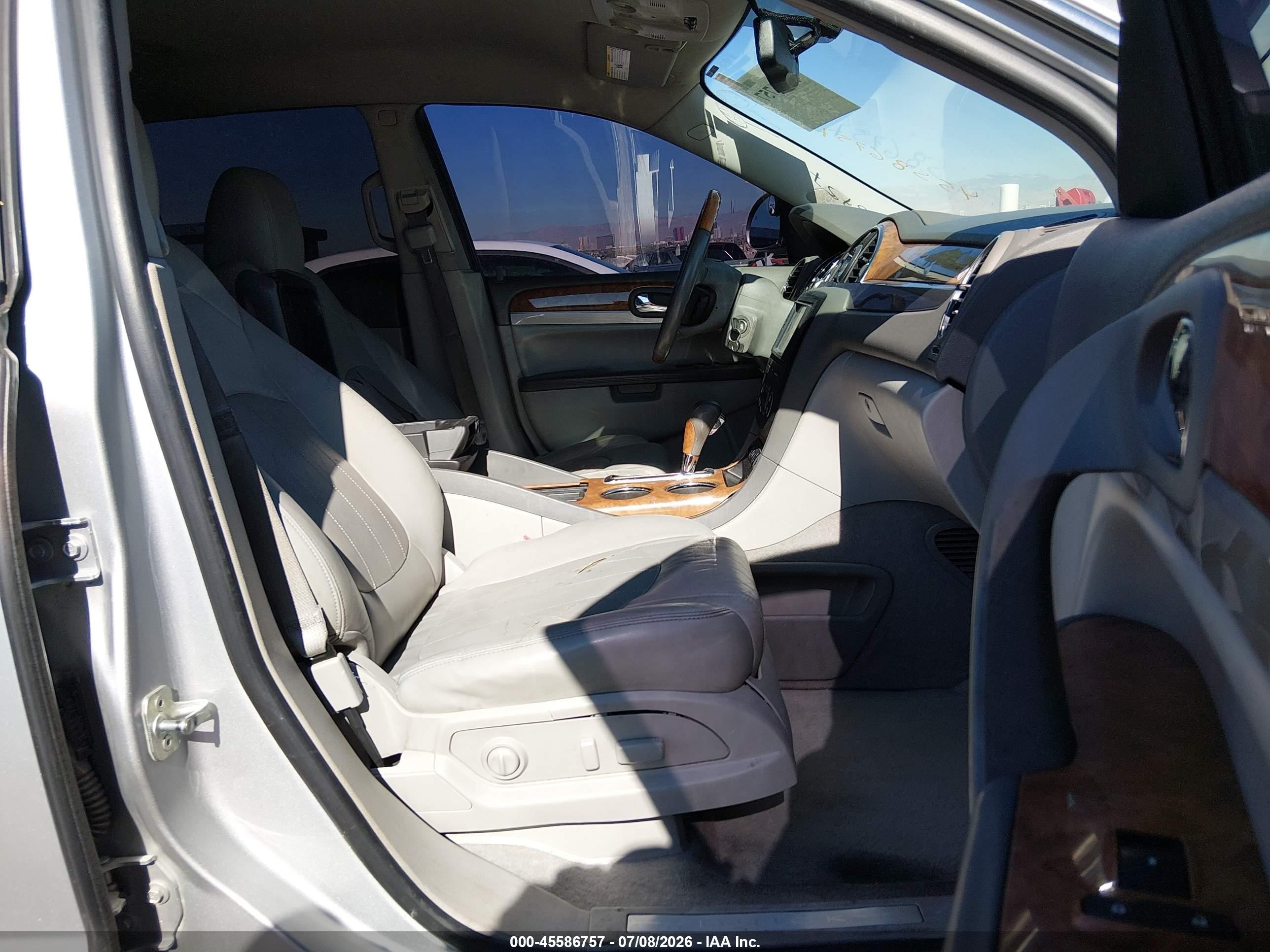 2012 Buick Enclave Leather Gray vin: 5GAKRCED7CJ348292
