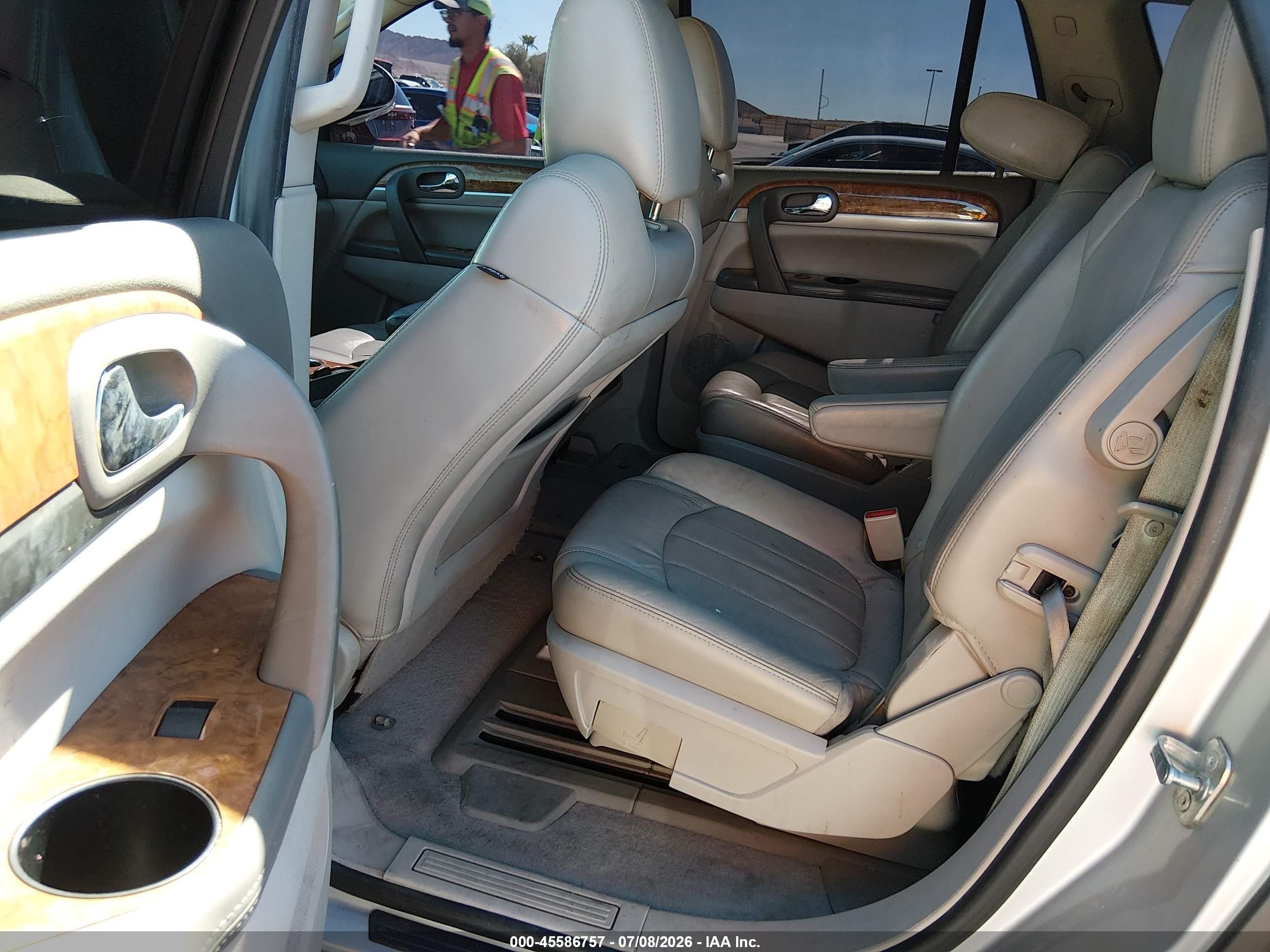 2012 Buick Enclave Leather Gray vin: 5GAKRCED7CJ348292