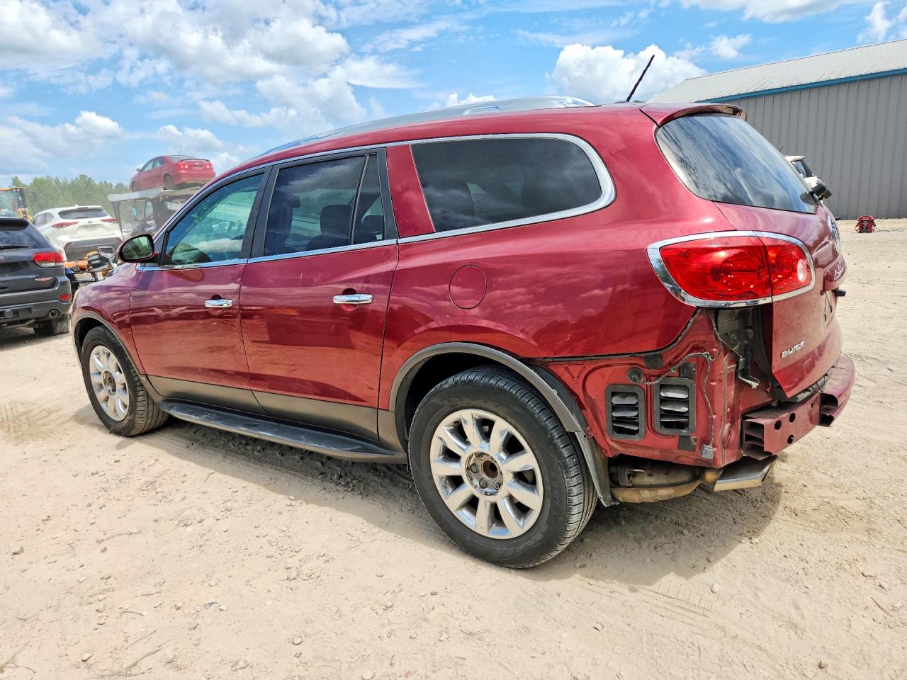 2011 Buick Enclave Cxl Maroon vin: 5GAKRCED8BJ177454