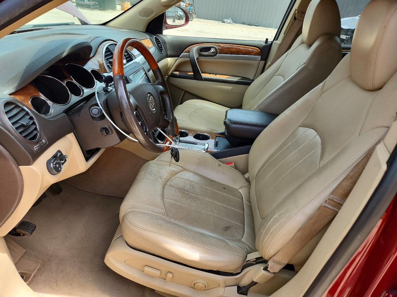 2011 Buick Enclave Cxl Maroon vin: 5GAKRCED8BJ177454