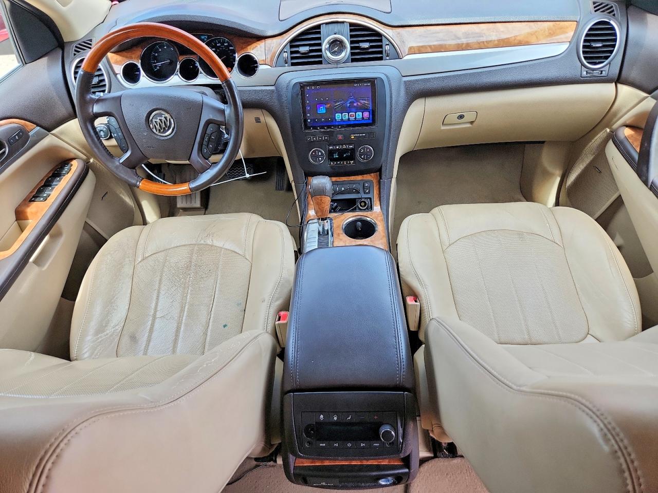 2011 Buick Enclave Cxl Maroon vin: 5GAKRCED8BJ177454