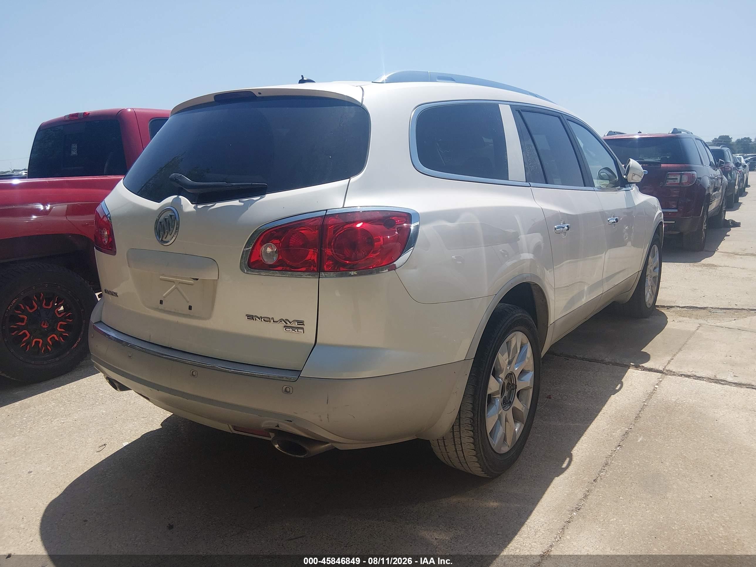 2011 Buick Enclave 2xl Cream vin: 5GAKRCED8BJ211909