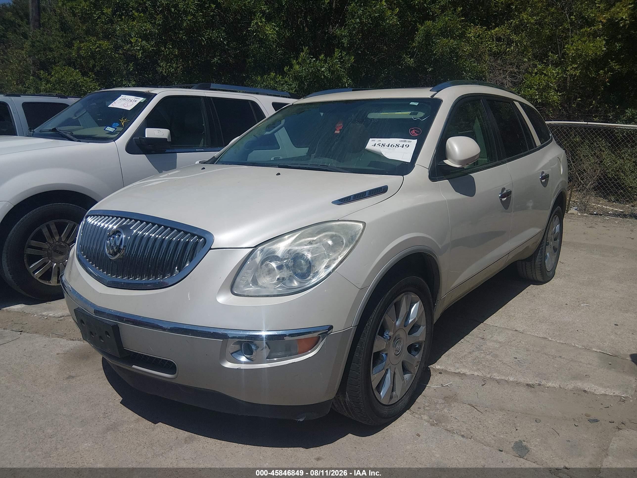 2011 Buick Enclave 2xl Cream vin: 5GAKRCED8BJ211909
