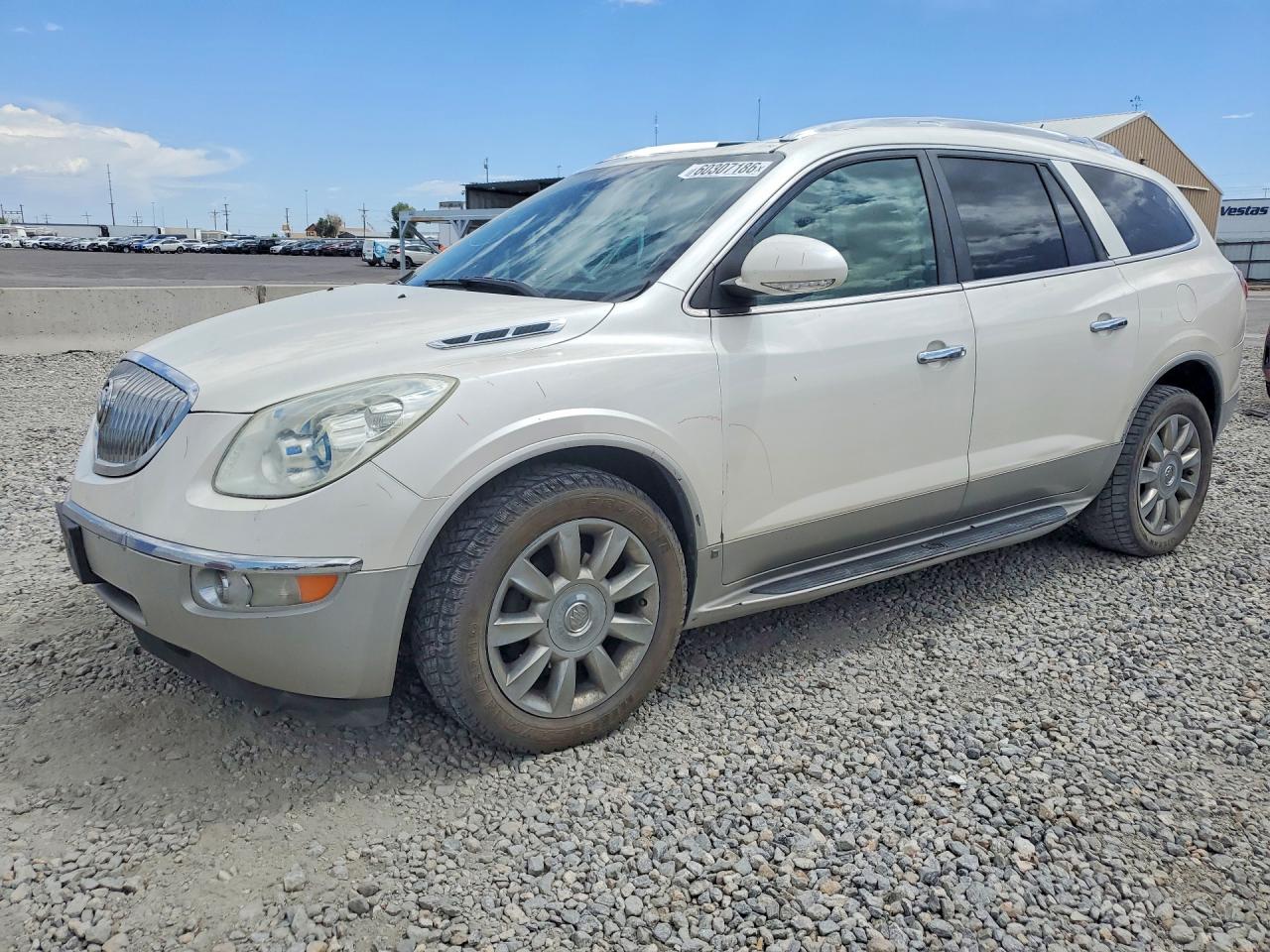 2011 Buick Enclave Cxl White vin: 5GAKRCED8BJ334867