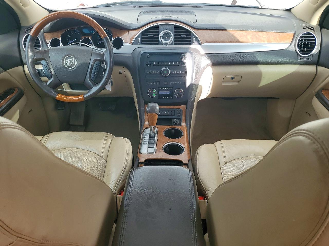 2012 Buick Enclave Белый vin: 5GAKRCED8CJ114033