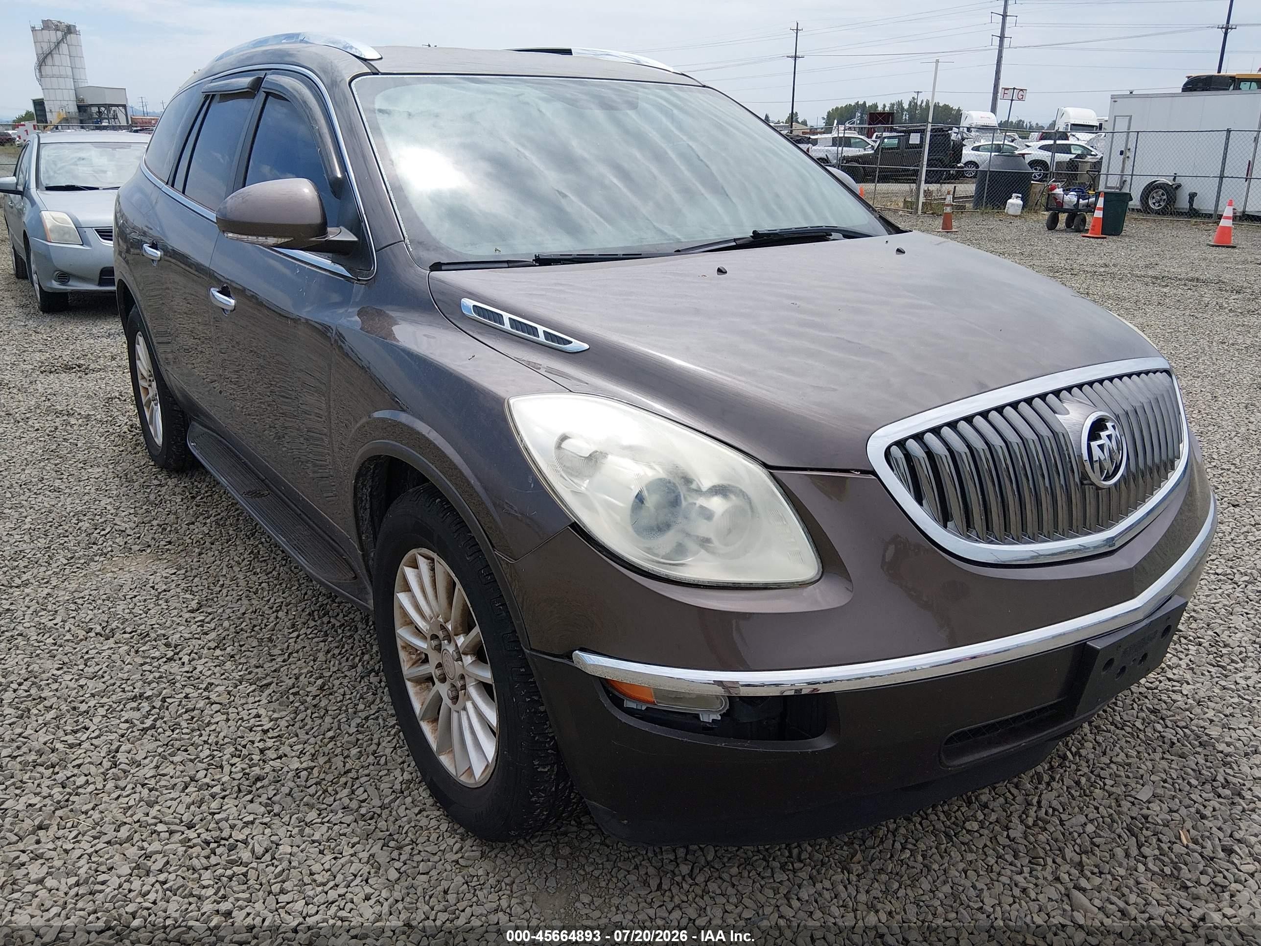 2012 Buick Enclave Leather Brown vin: 5GAKRCED8CJ243986