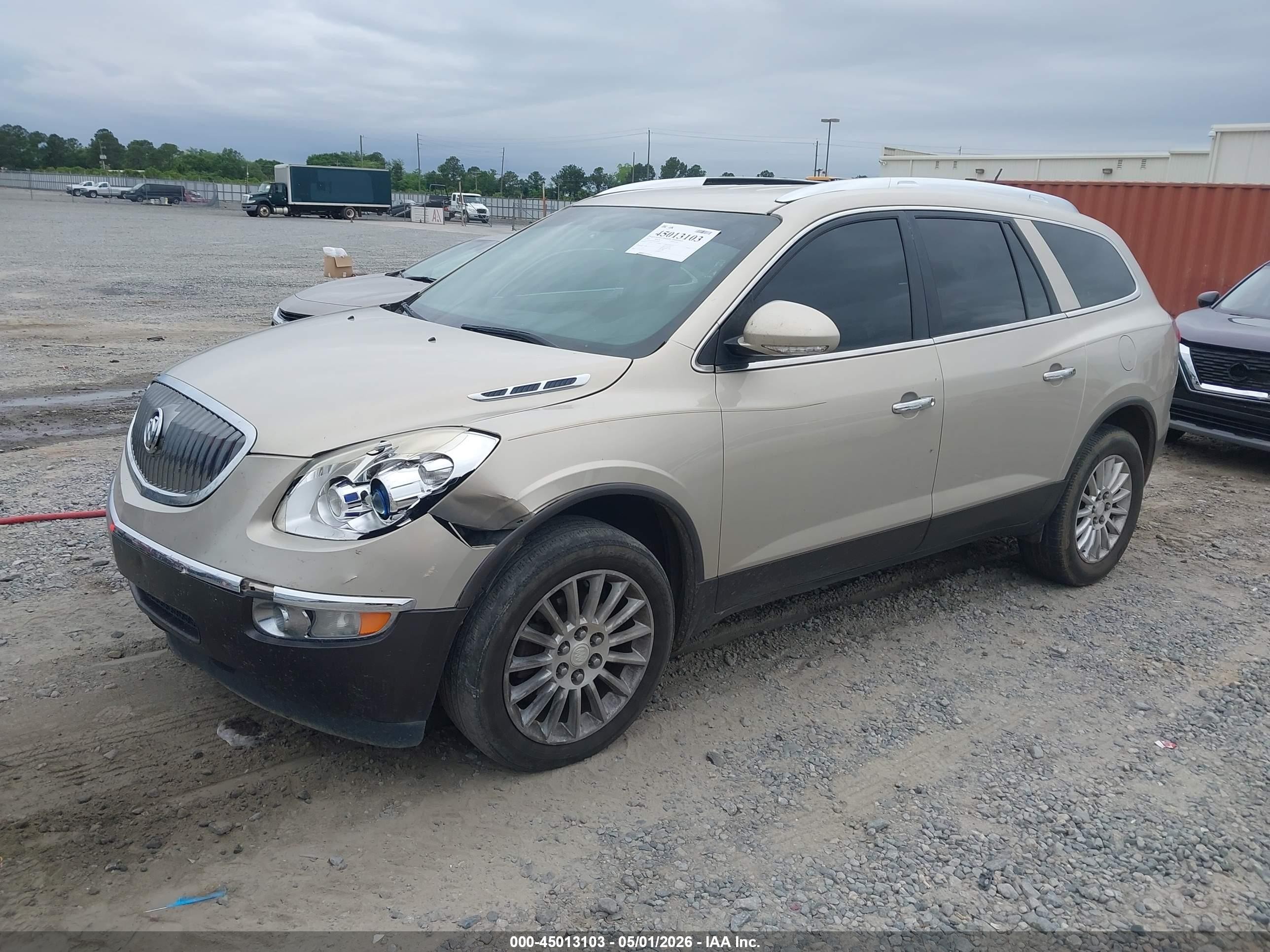 2012 Buick Enclave Leather Cream vin: 5GAKRCED8CJ270976