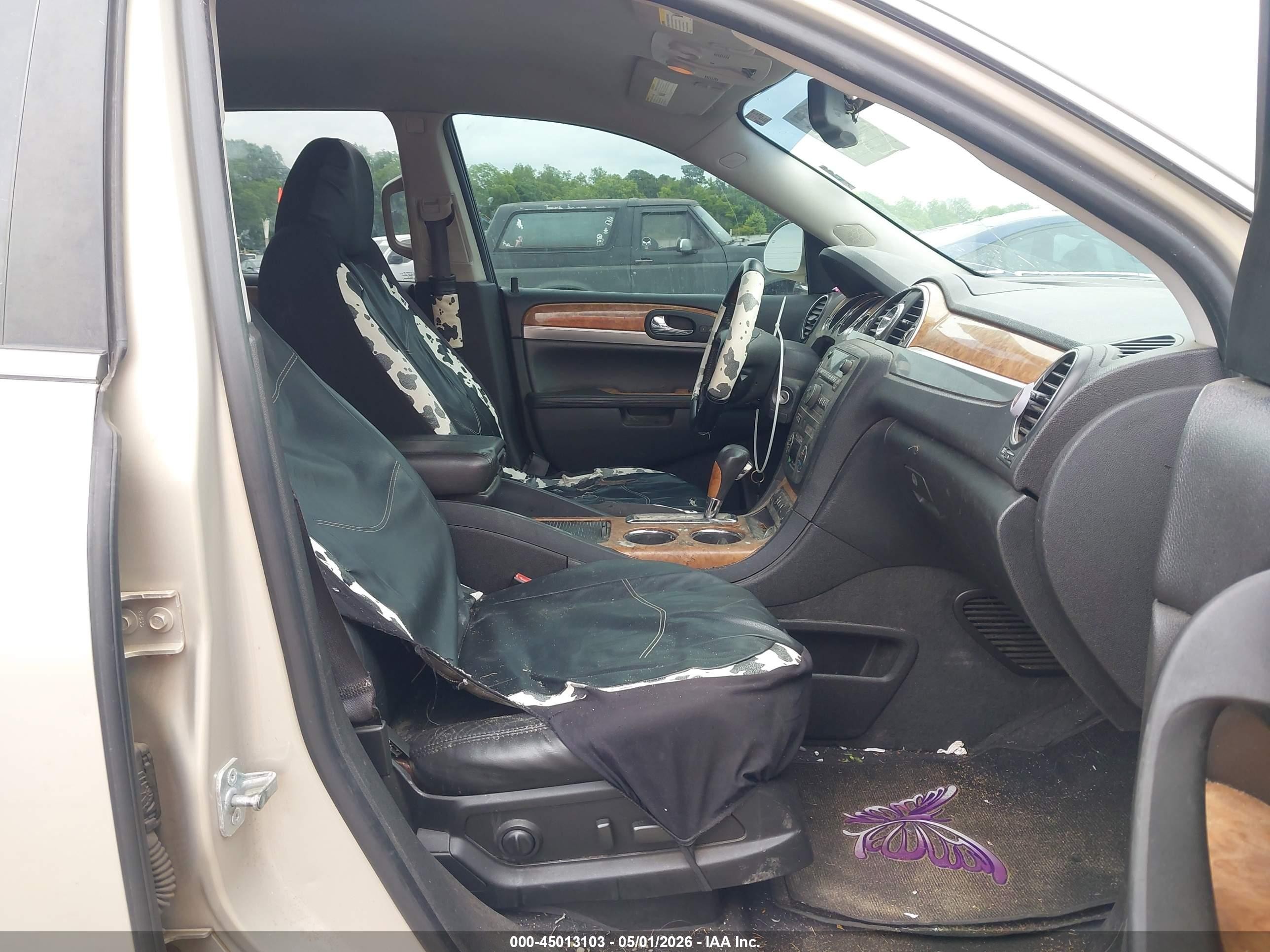 2012 Buick Enclave Leather Cream vin: 5GAKRCED8CJ270976