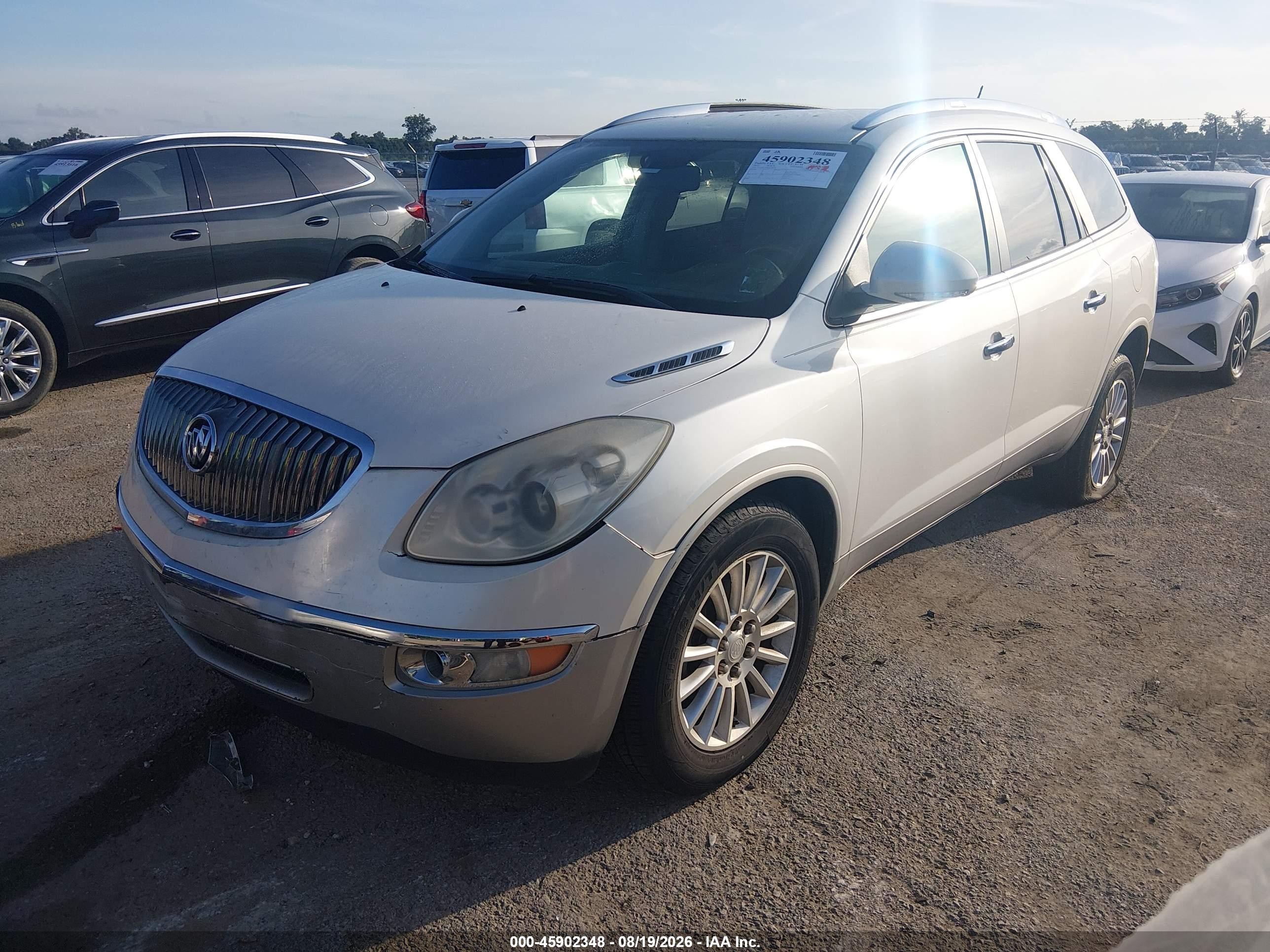 2012 Buick Enclave Leather Cream vin: 5GAKRCED8CJ299135