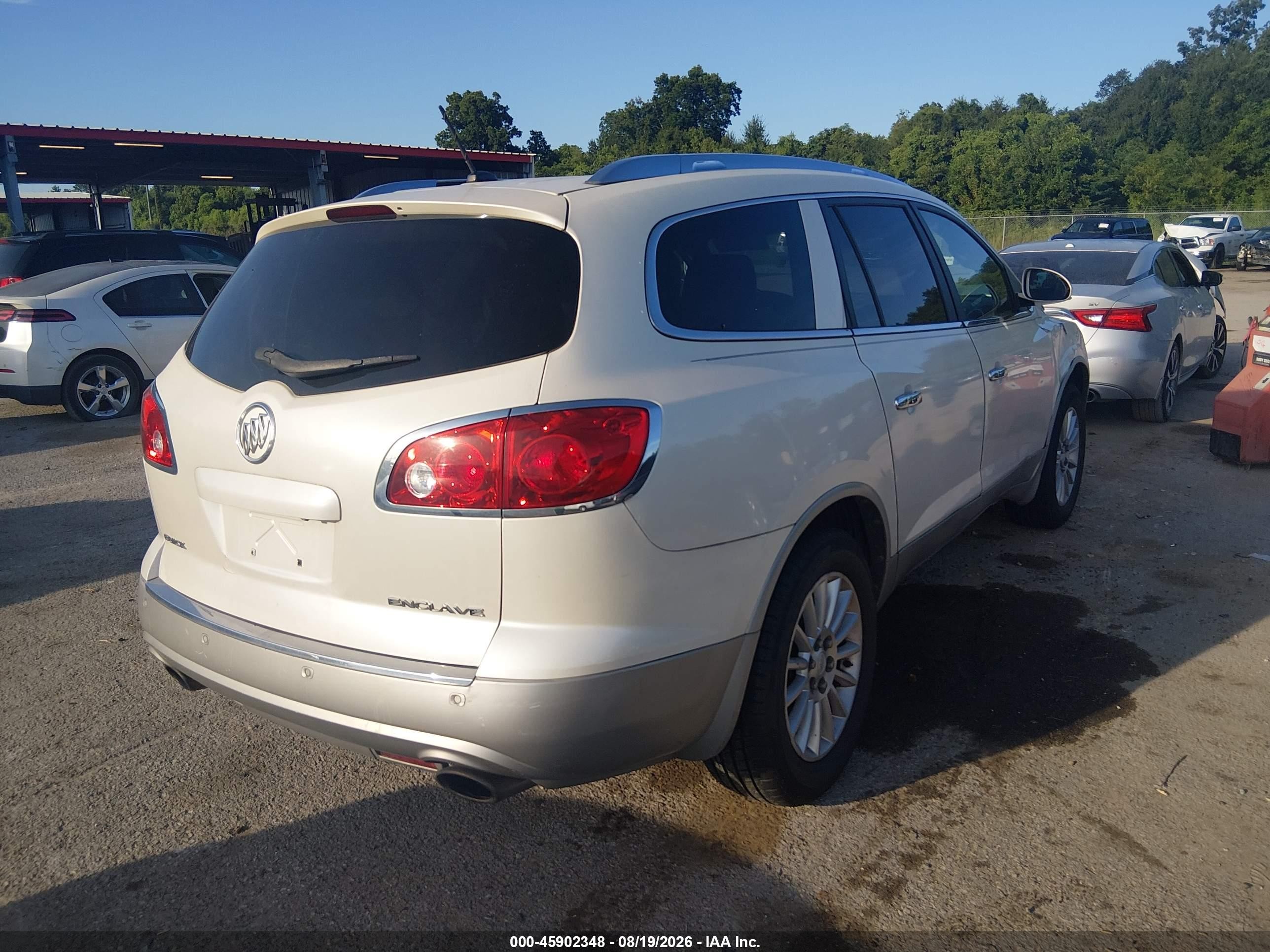 2012 Buick Enclave Leather Cream vin: 5GAKRCED8CJ299135