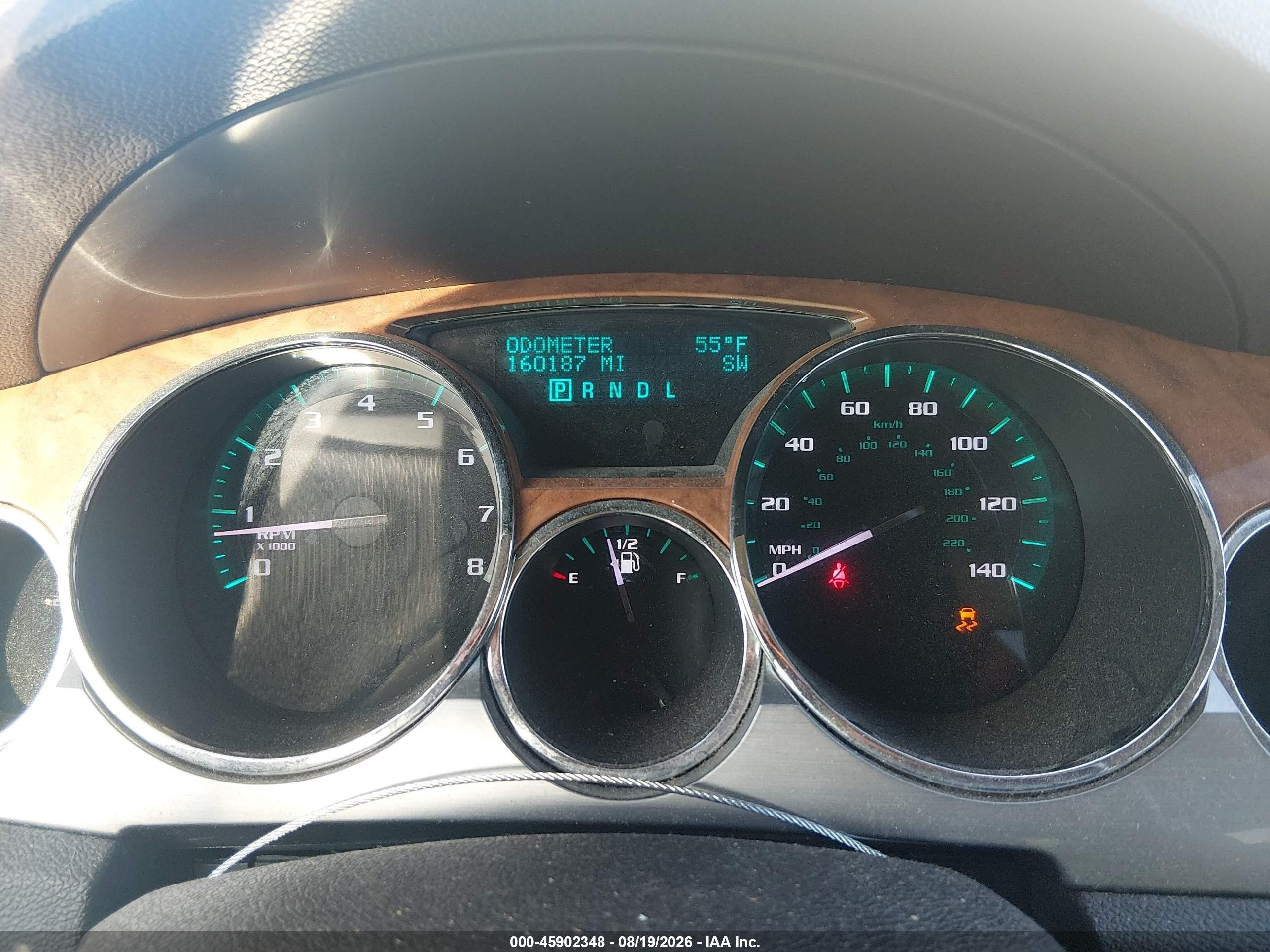 2012 Buick Enclave Leather Cream vin: 5GAKRCED8CJ299135