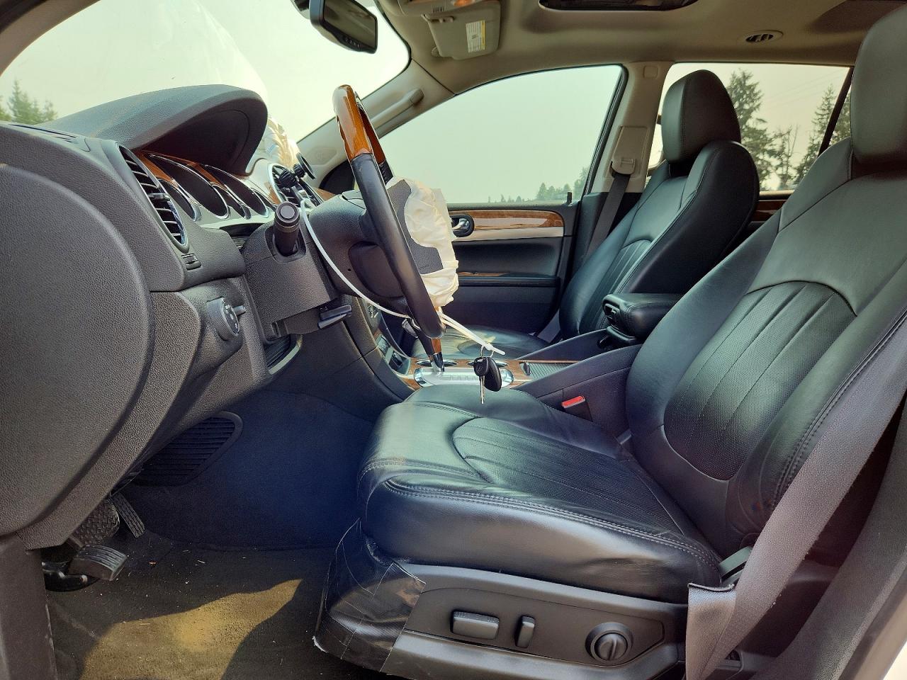 2012 Buick Enclave White vin: 5GAKRCED8CJ389272