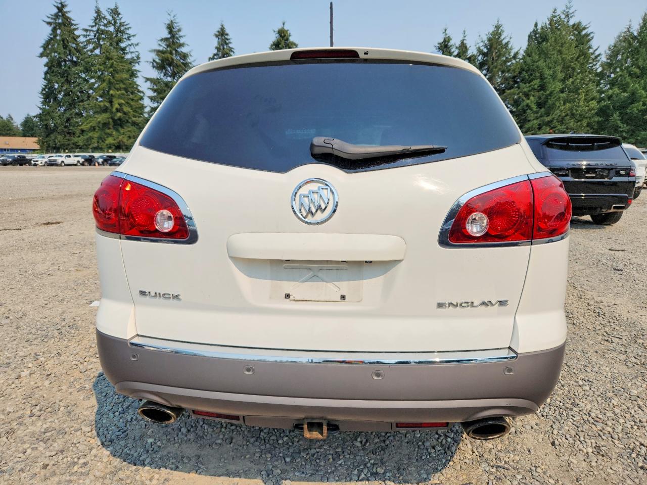 2012 Buick Enclave White vin: 5GAKRCED8CJ389272