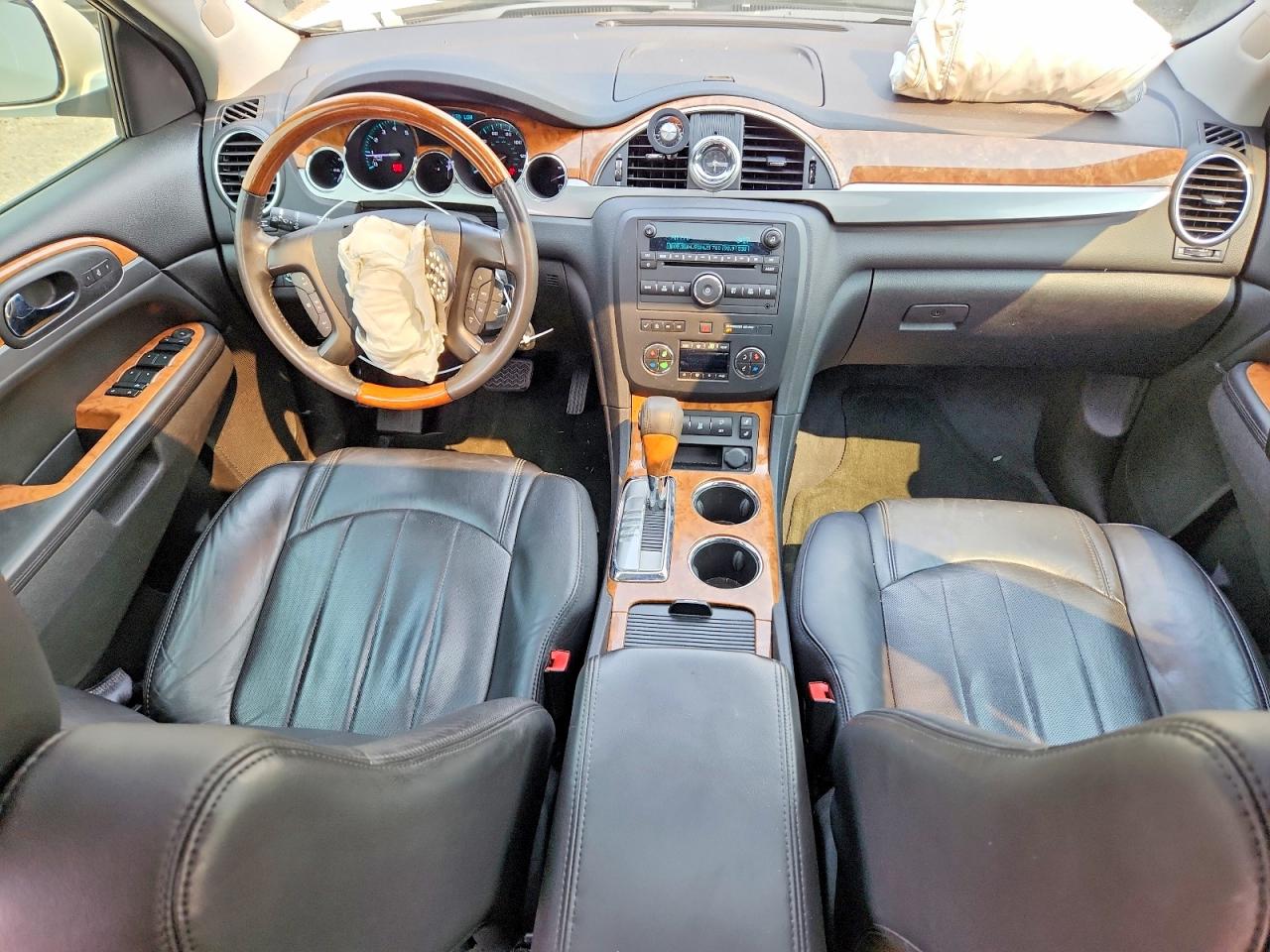 2012 Buick Enclave White vin: 5GAKRCED8CJ389272