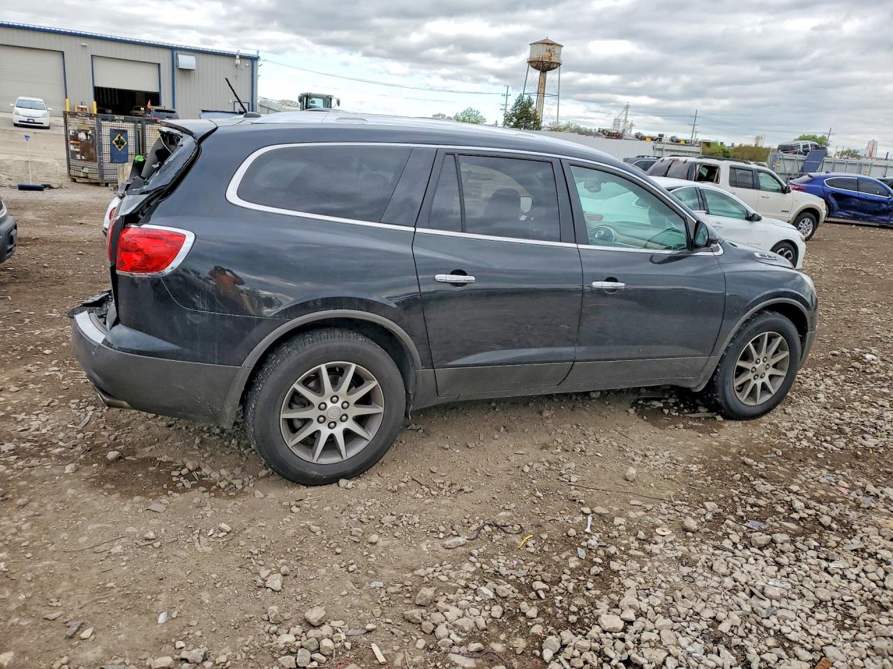 2012 Buick Enclave Черный vin: 5GAKRCED8CJ417393