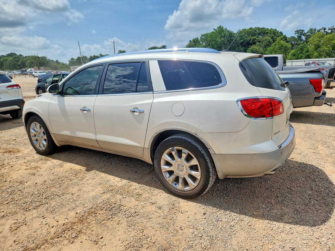 2011 Buick Enclave Cxl Белый vin: 5GAKRCED9BJ344114