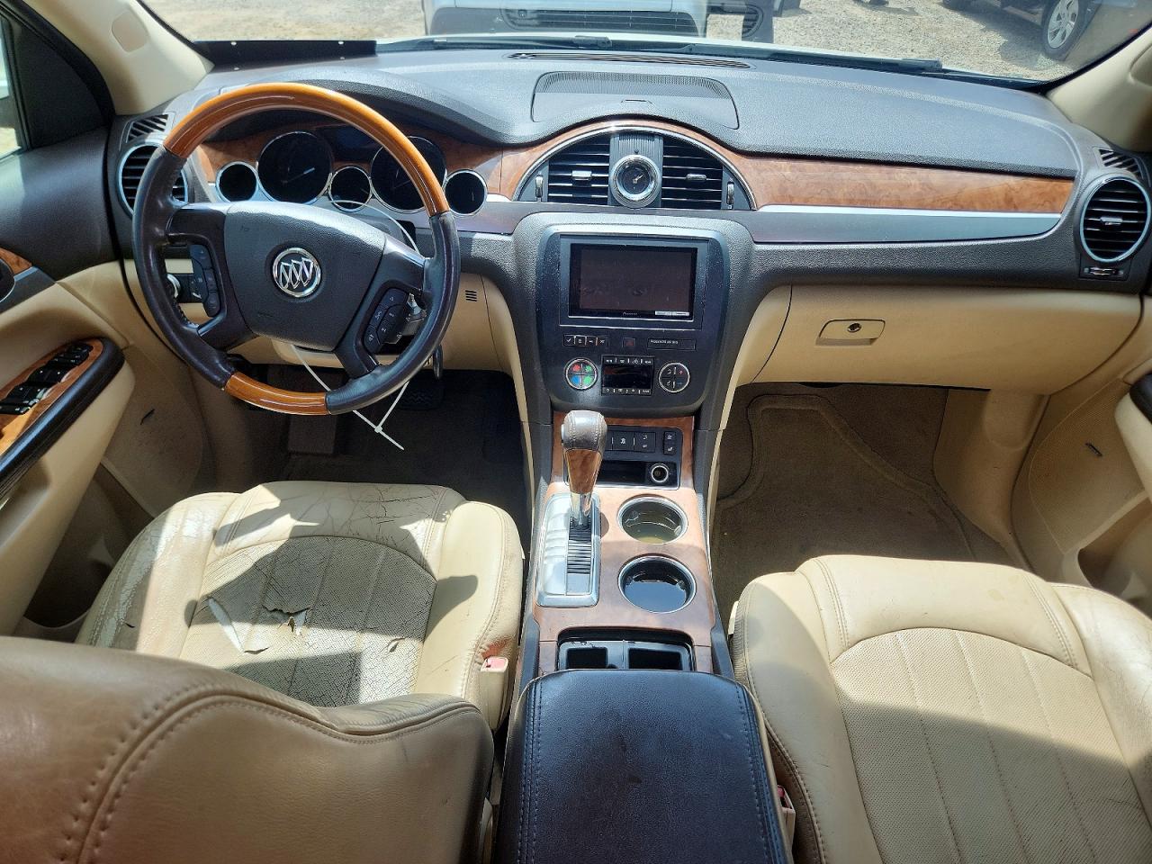 2011 Buick Enclave Cxl Белый vin: 5GAKRCED9BJ344114