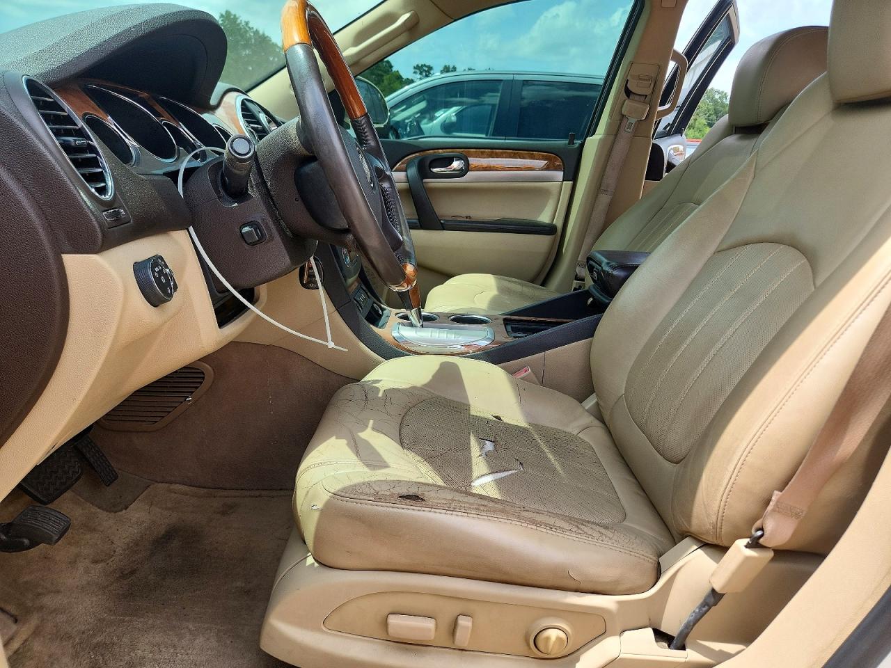 2011 Buick Enclave Cxl Белый vin: 5GAKRCED9BJ344114