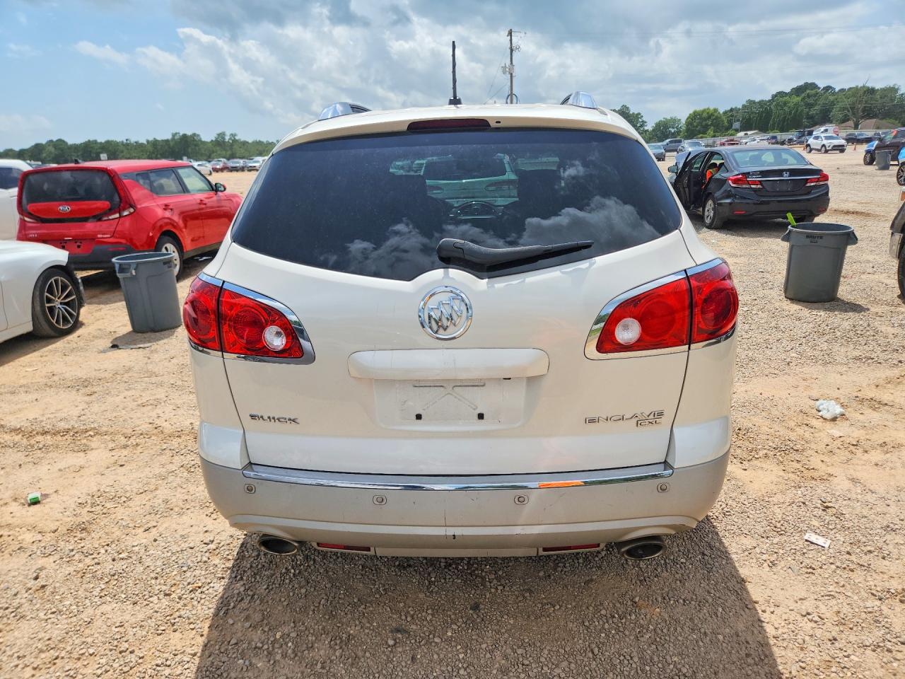 2011 Buick Enclave Cxl Белый vin: 5GAKRCED9BJ344114