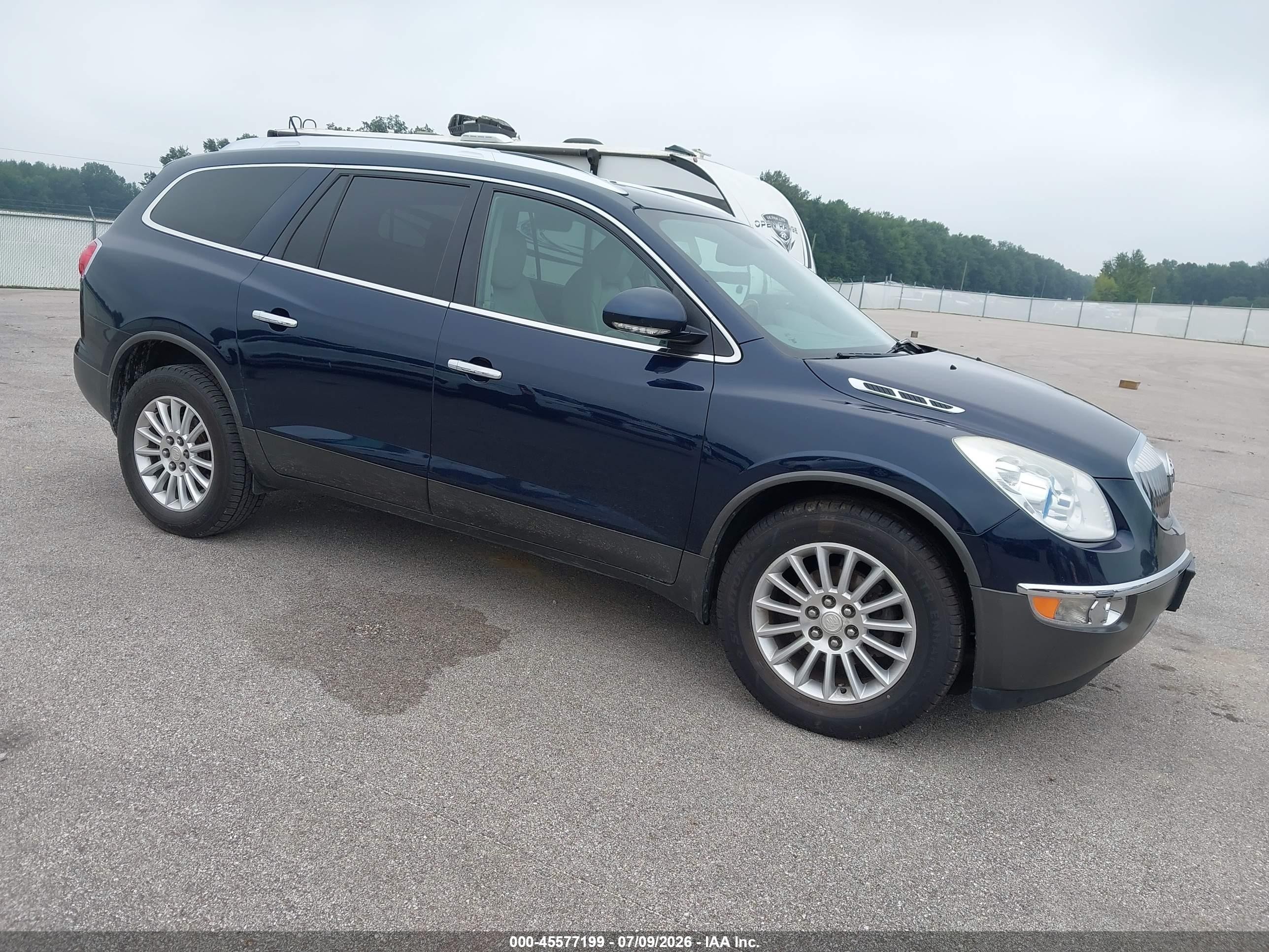 2012 Buick Enclave Leather Dark Blue vin: 5GAKRCED9CJ108709