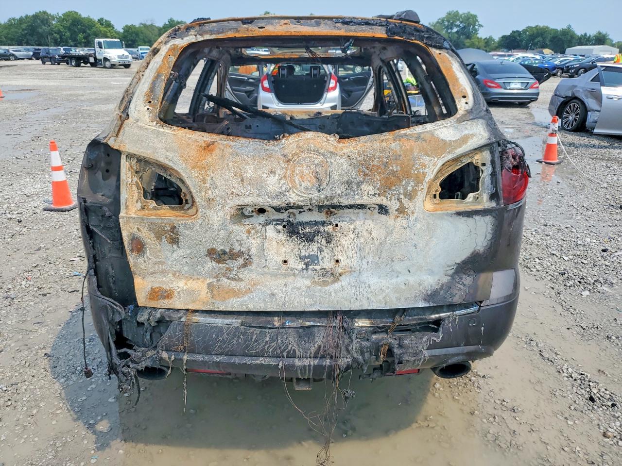 2012 Buick Enclave Угольный vin: 5GAKRCED9CJ192501