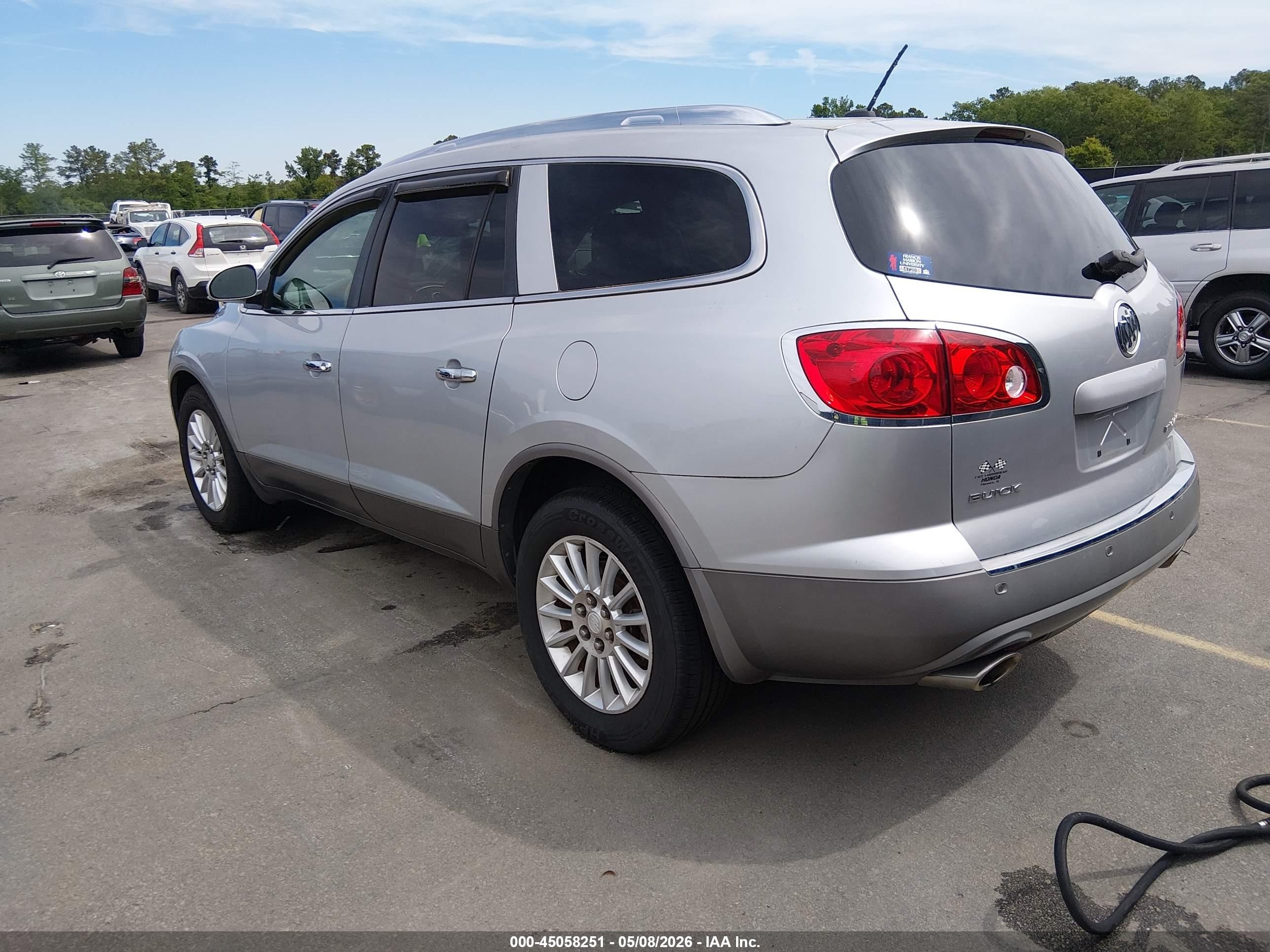 2012 Buick Enclave Leather Серебряный vin: 5GAKRCED9CJ242930