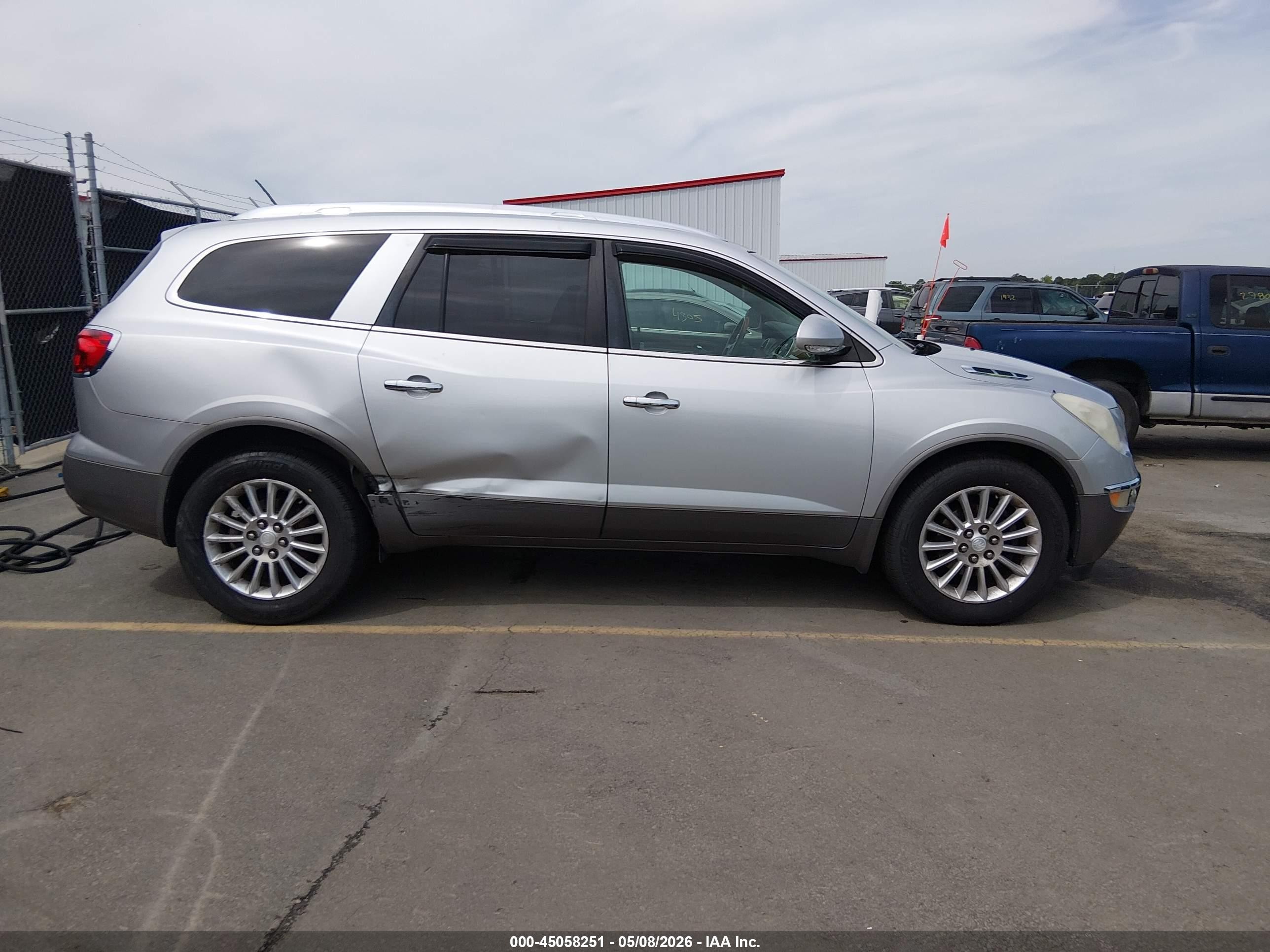 2012 Buick Enclave Leather Серебряный vin: 5GAKRCED9CJ242930