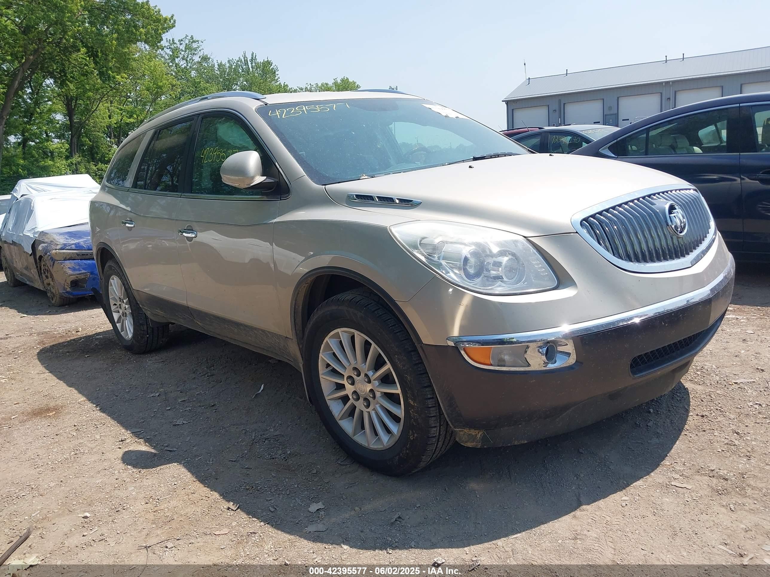 2012 Buick Enclave Leather Beige vin: 5GAKRCED9CJ286023