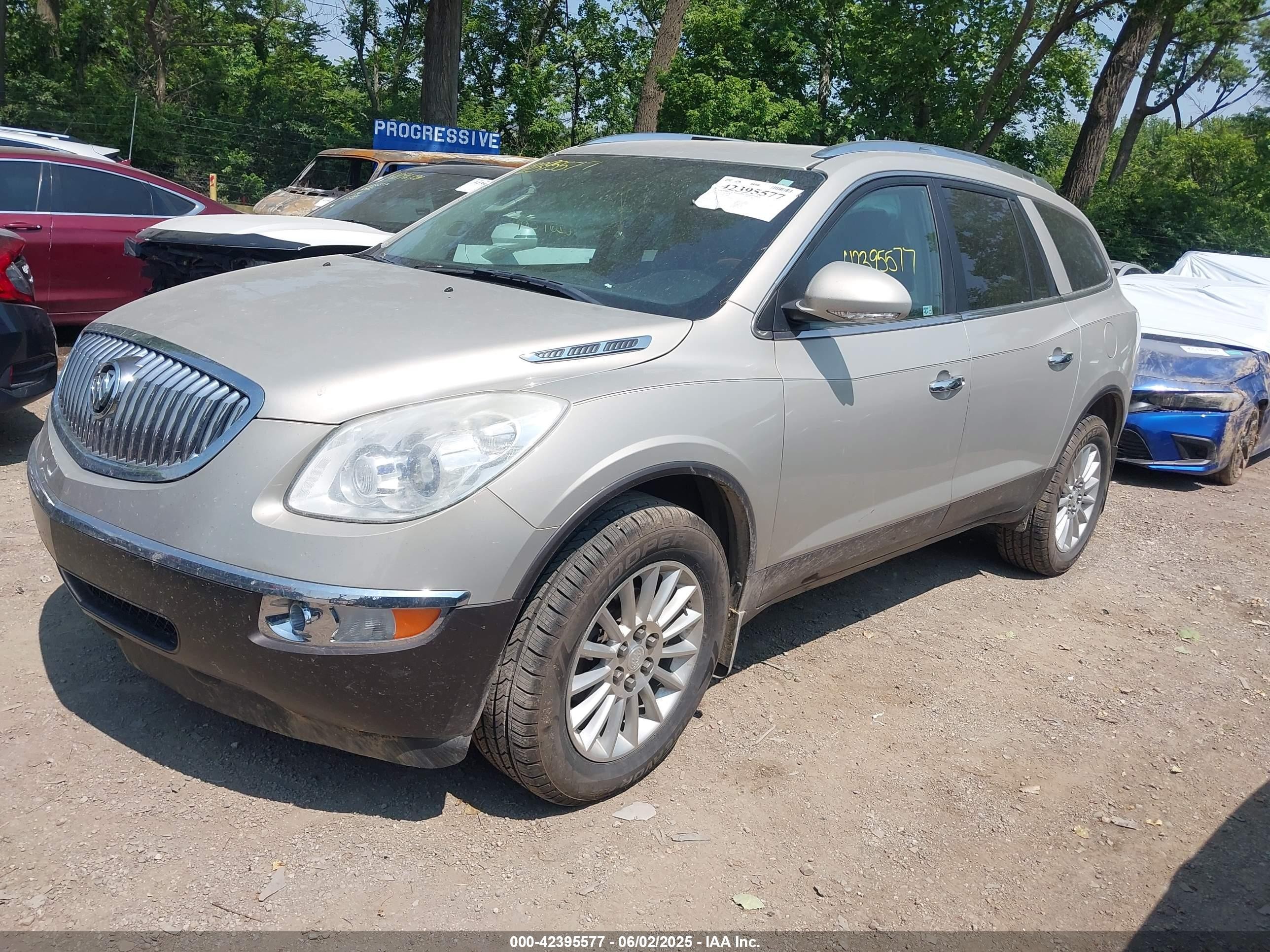 2012 Buick Enclave Leather Beige vin: 5GAKRCED9CJ286023