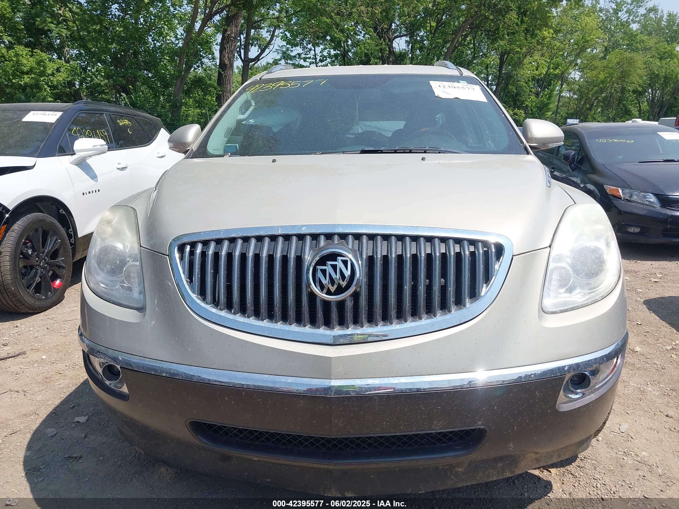 2012 Buick Enclave Leather Beige vin: 5GAKRCED9CJ286023