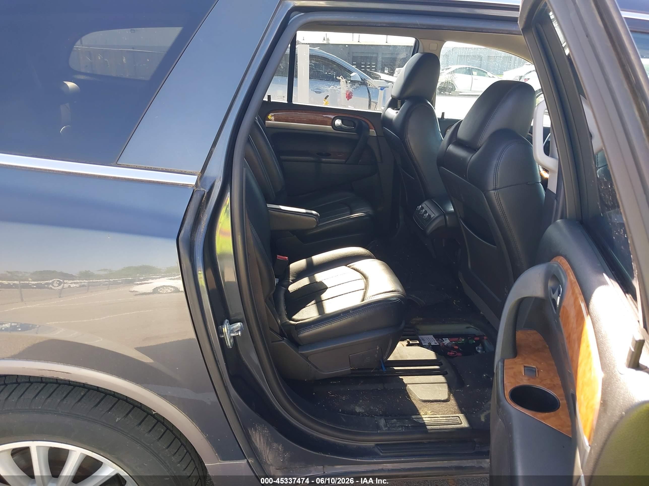 2012 Buick Enclave Leather Gray vin: 5GAKRCED9CJ420318