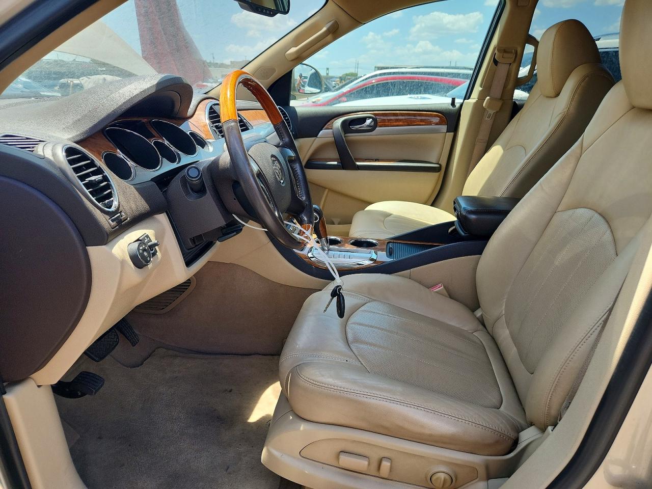 2012 Buick Enclave Бежевый vin: 5GAKRCEDXCJ139046