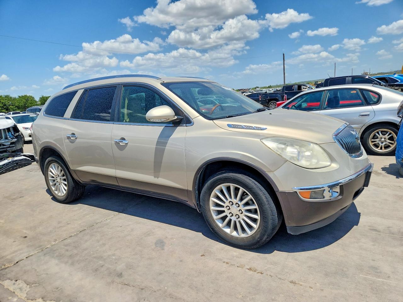 2012 Buick Enclave Бежевый vin: 5GAKRCEDXCJ139046