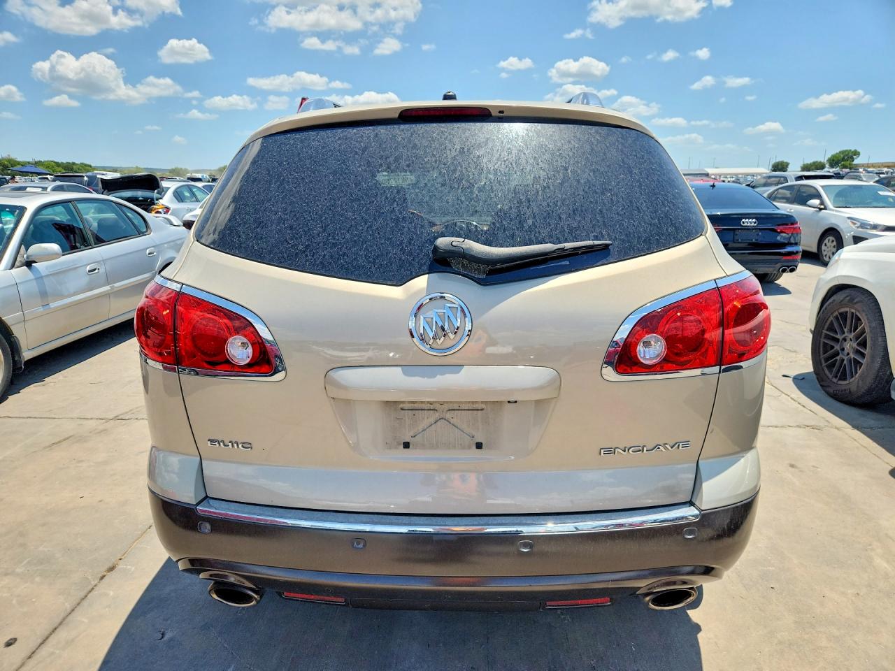 2012 Buick Enclave Бежевый vin: 5GAKRCEDXCJ139046