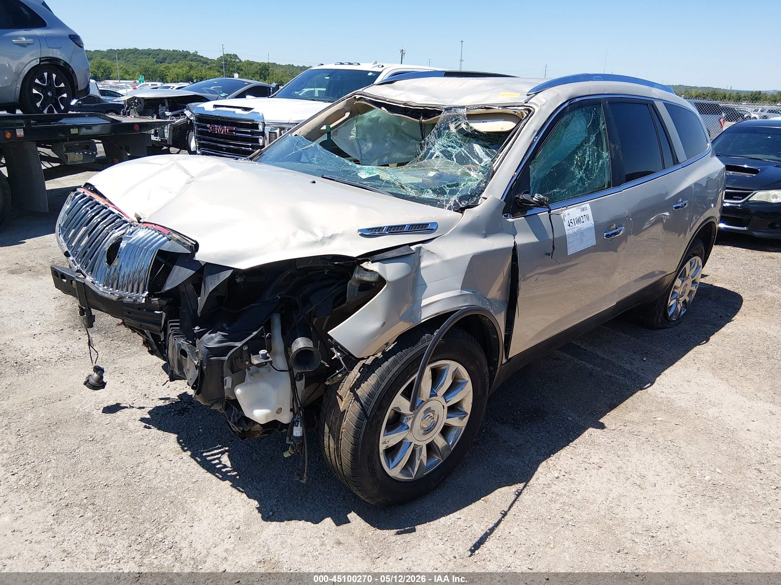2012 Buick Enclave Leather Коричневый vin: 5GAKRCEDXCJ321328